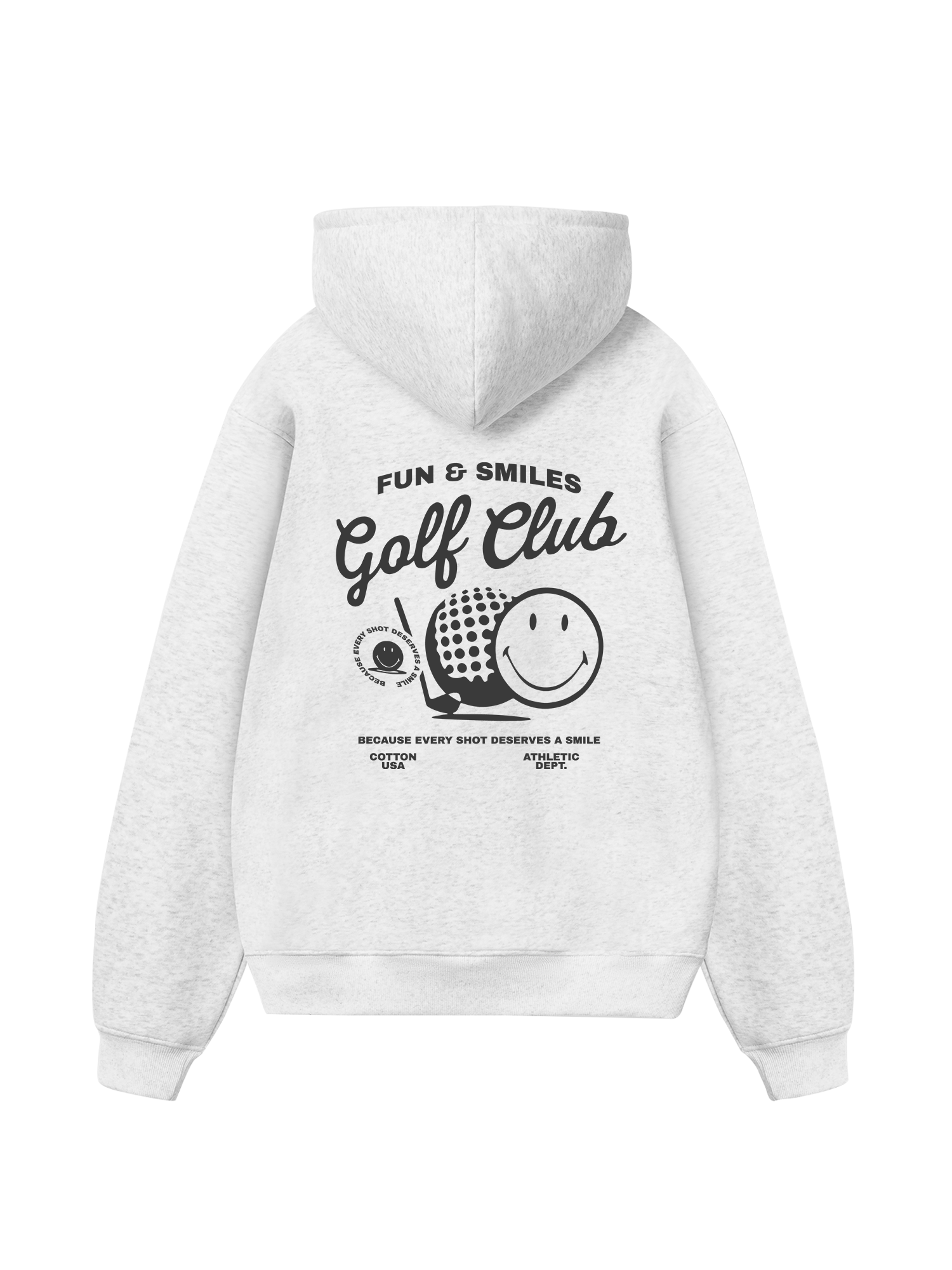 Golf Deserves A Smile Hoodie