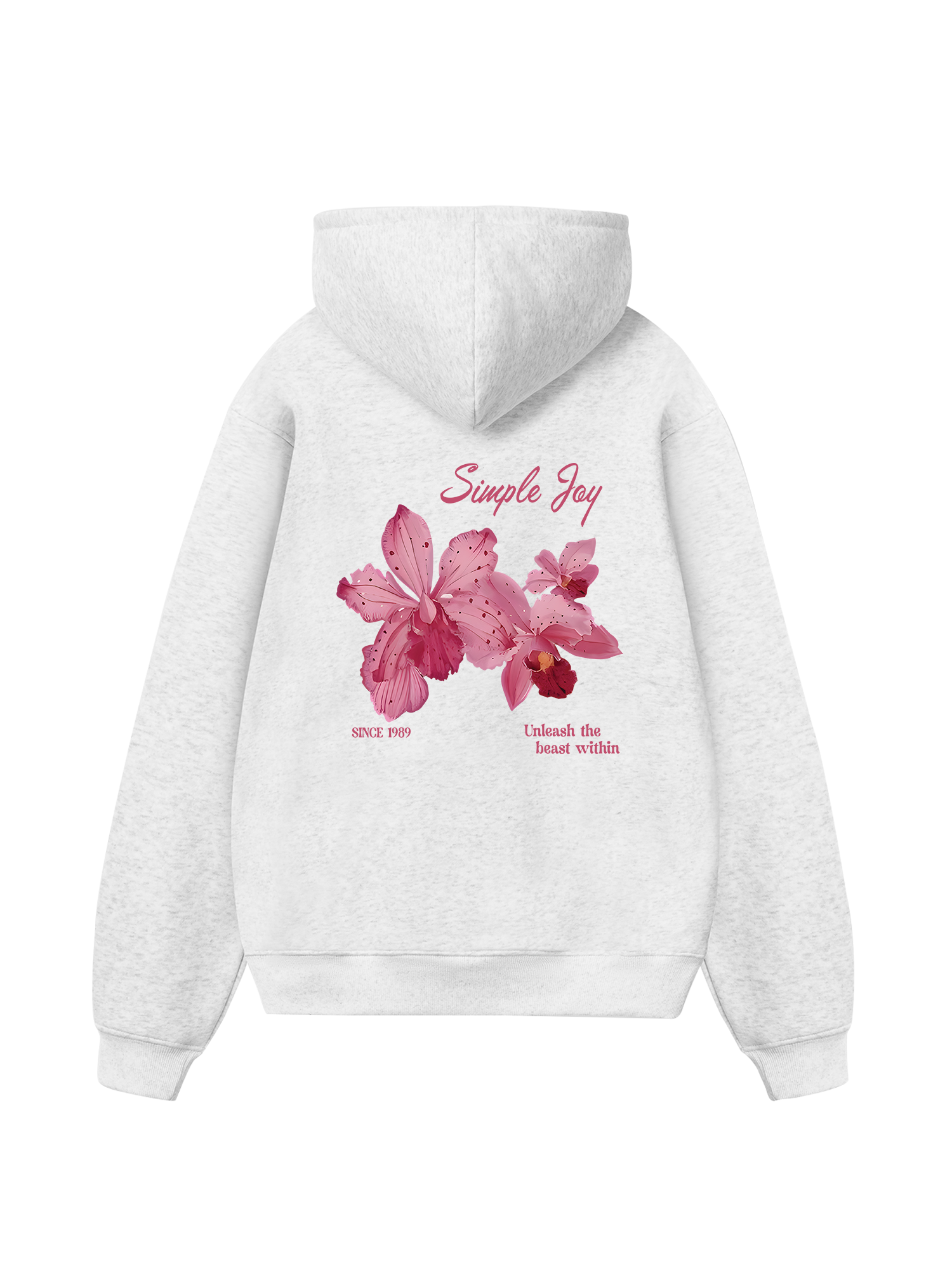 Floral Simple Day Hoodie