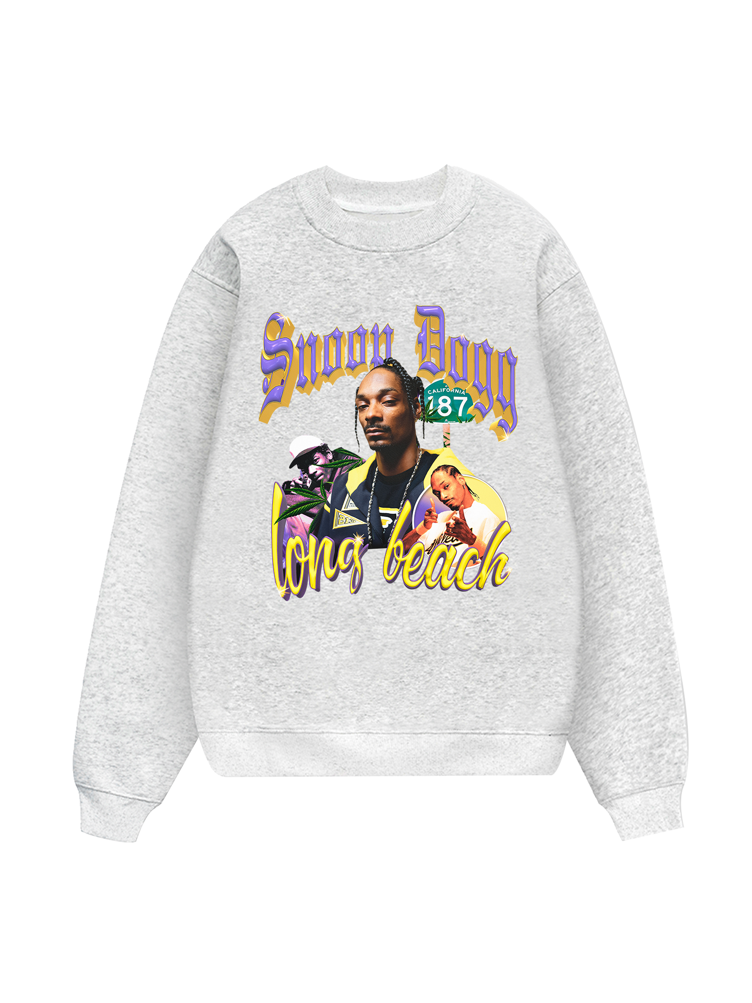 Rapper Snoop Dogg 187 Cali Sweater