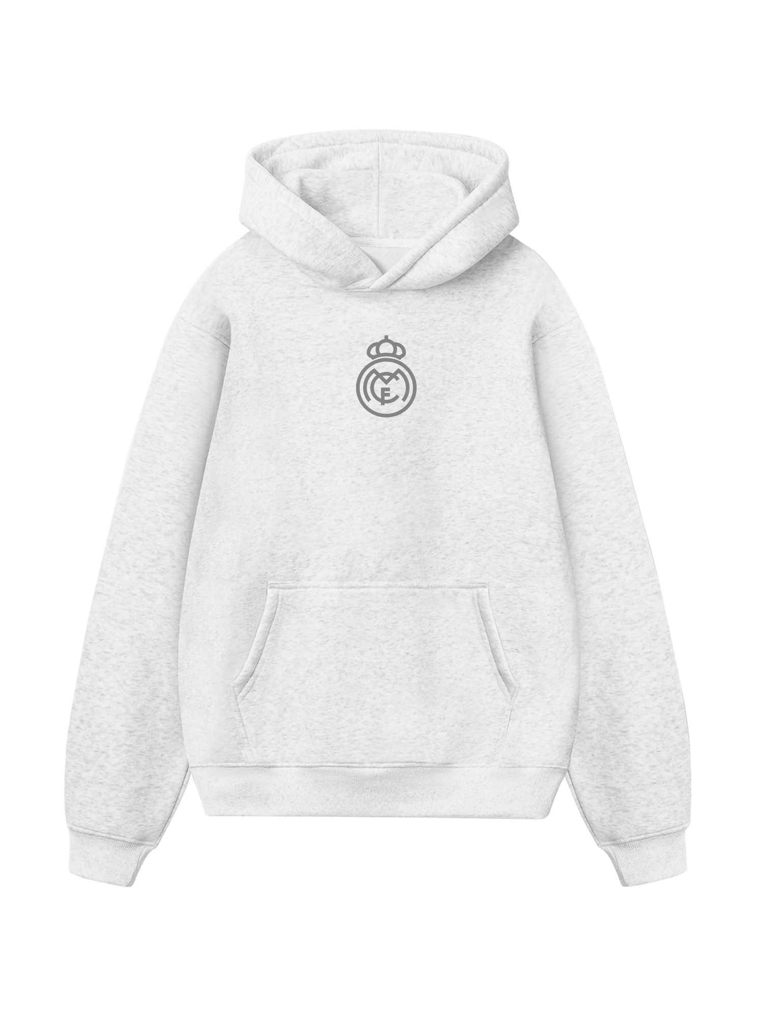 Real Marid Marid Is White Hoodie