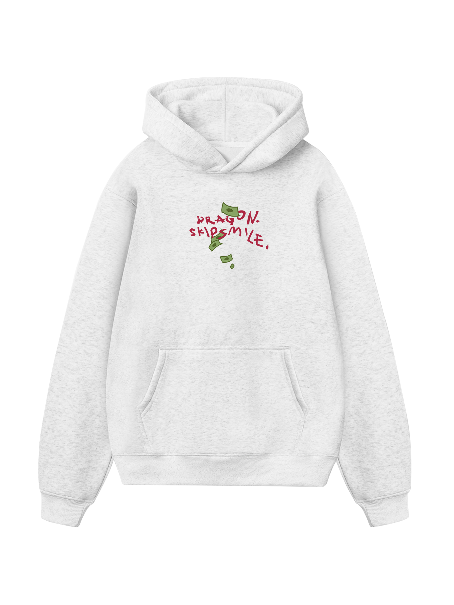 Money Dragon Skip Smile Hoodie