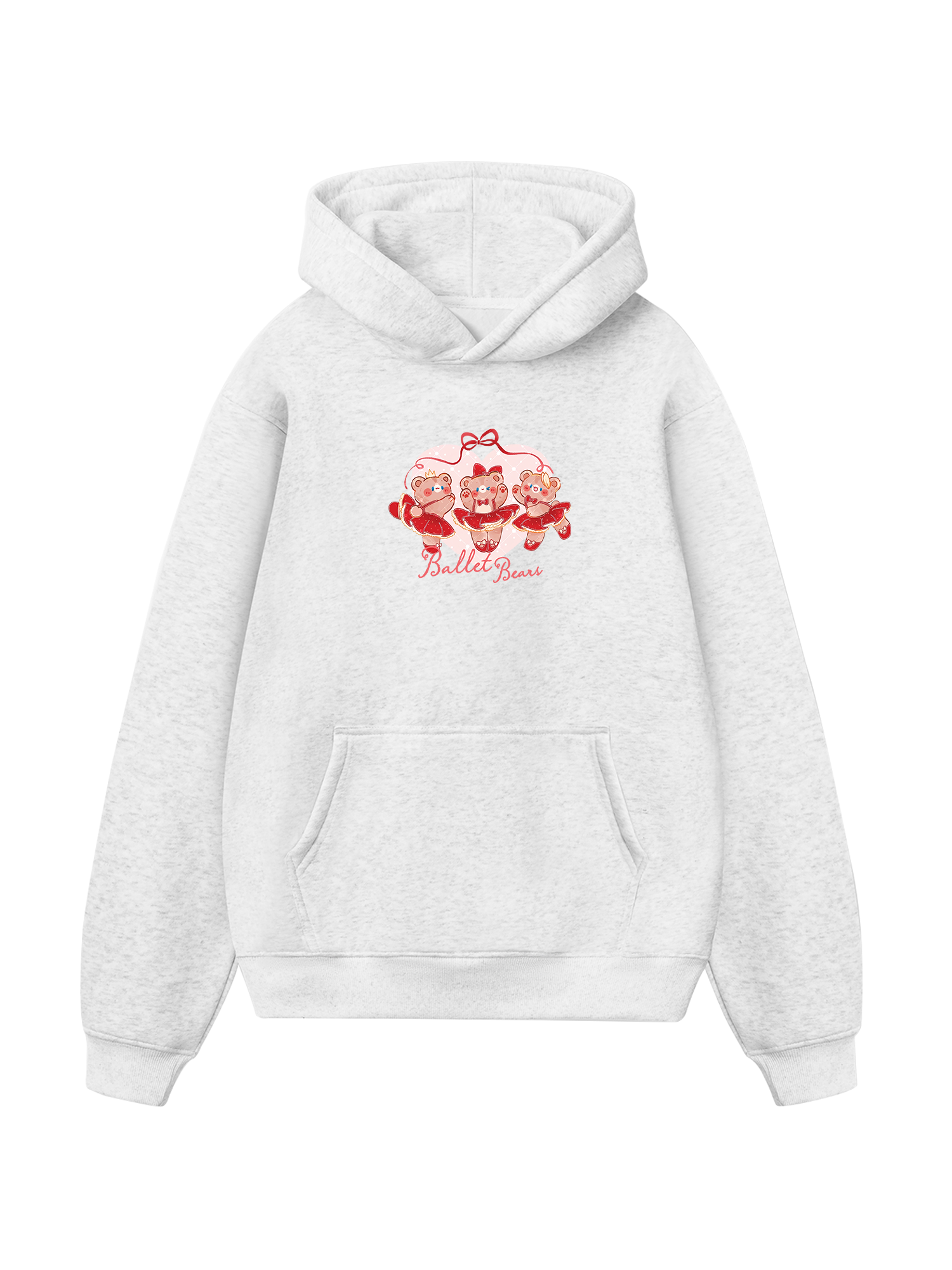 Girly Mood Ballet Bears Hoodie