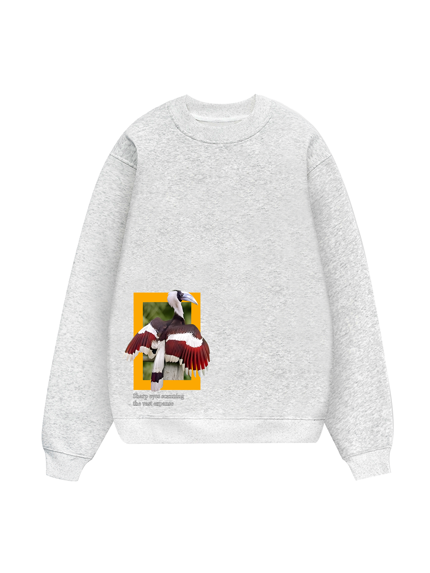 Wild Life Sharp Eyes Scanning Sweater