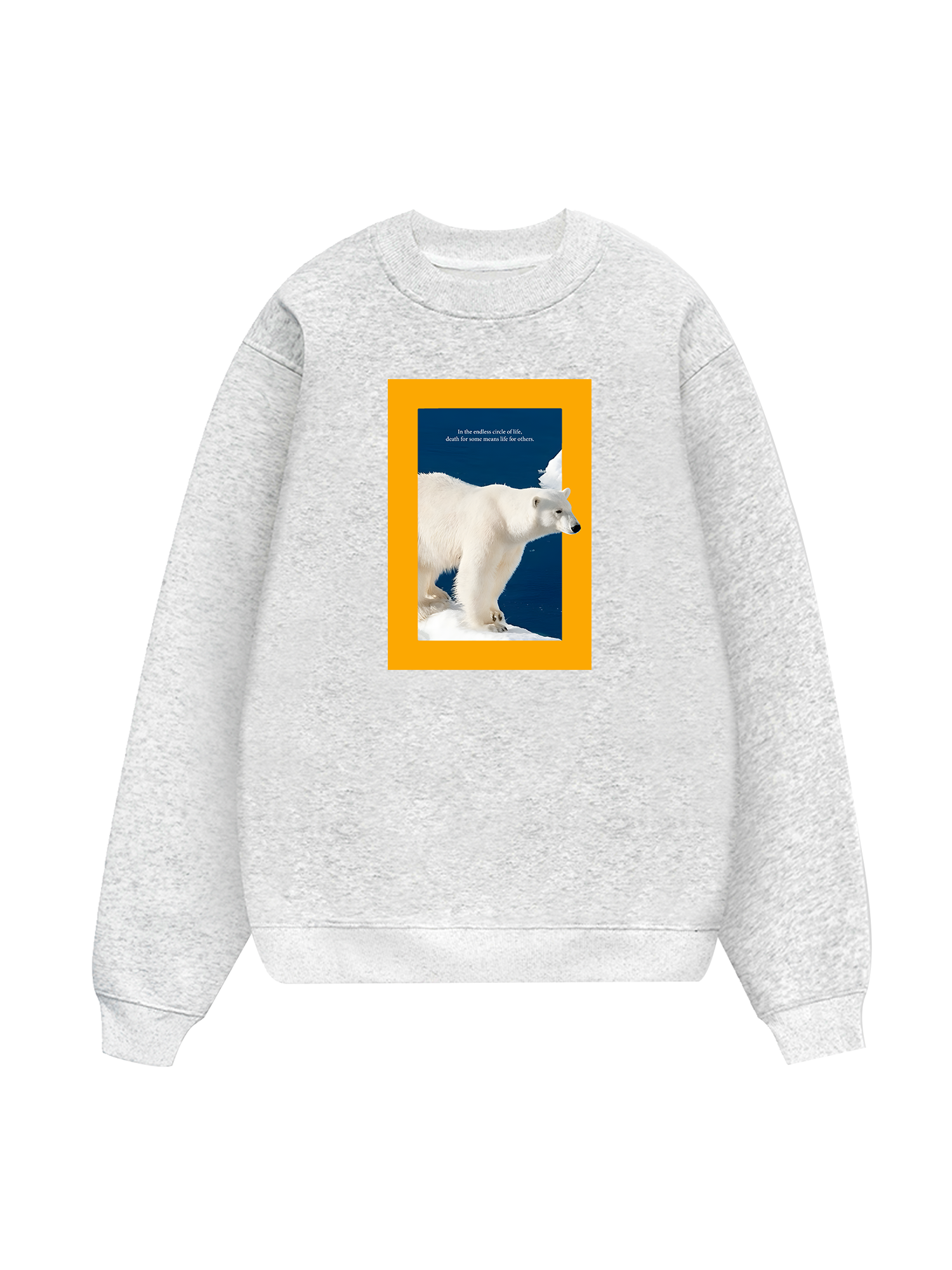 Wild Life Polar On Giant Ice Sweater