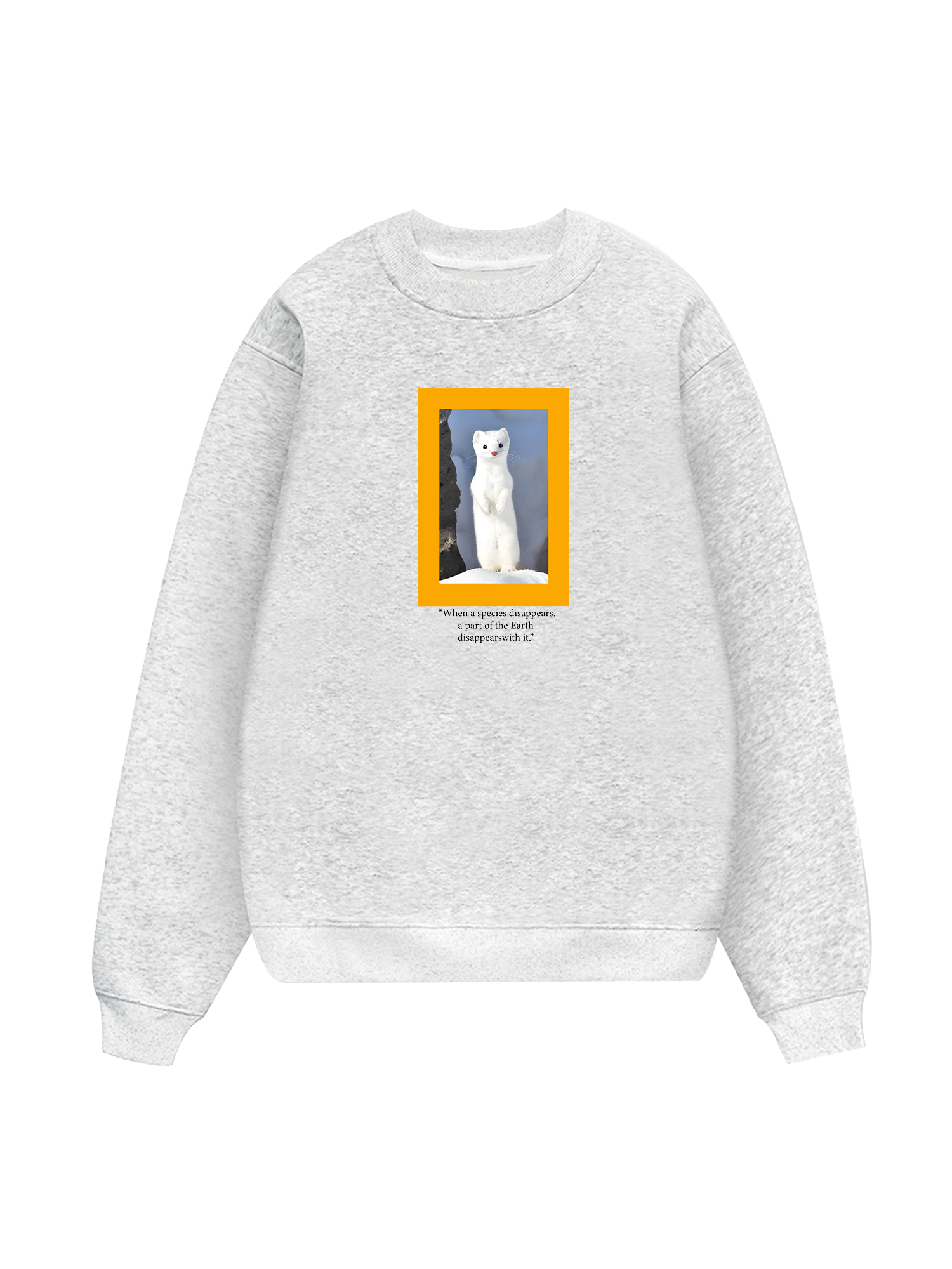 Wild Life When A Species Disappears Sweater