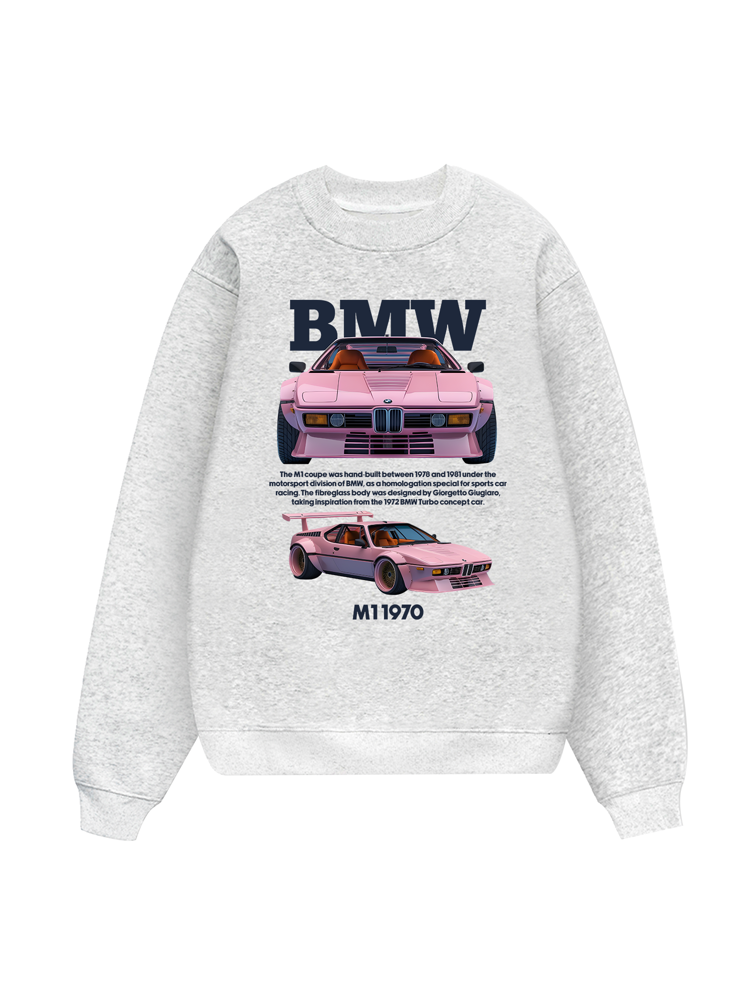 BMW M1 Pink Sweater
