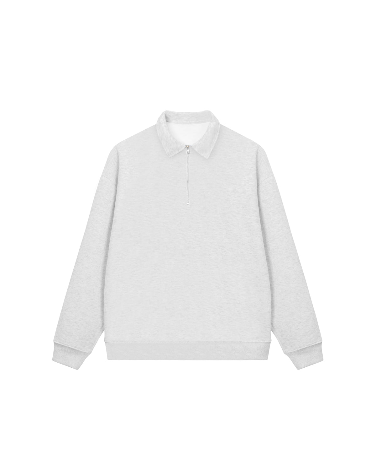 Áo Sweater Polo Nỉ Hai Da Cotton USA Basic