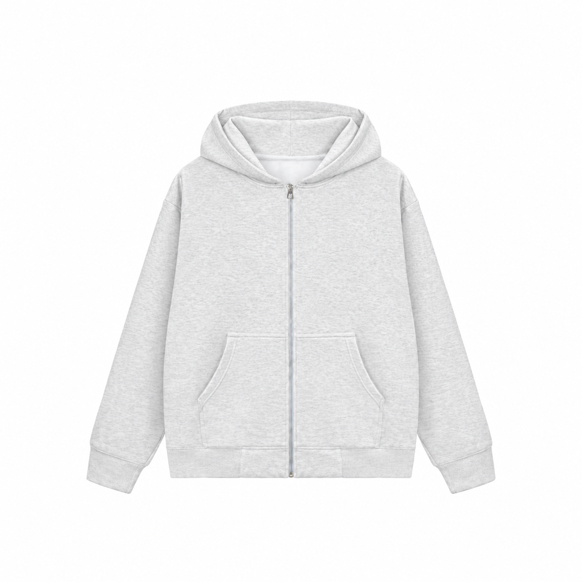 Áo Hoodie Zip Nỉ Hai Da Cotton USA Basic