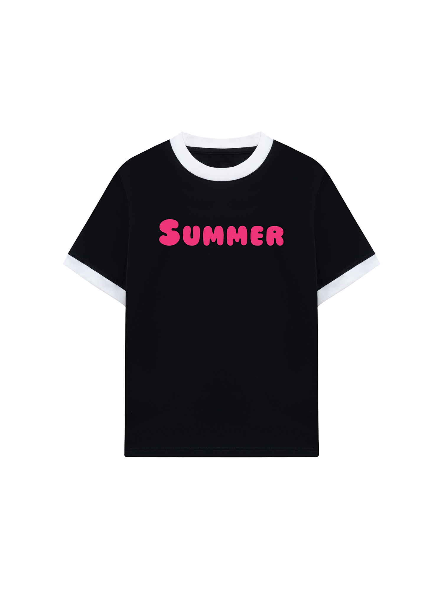 Áo Thun Ringer Relaxed Fit Tropical Summer Beach