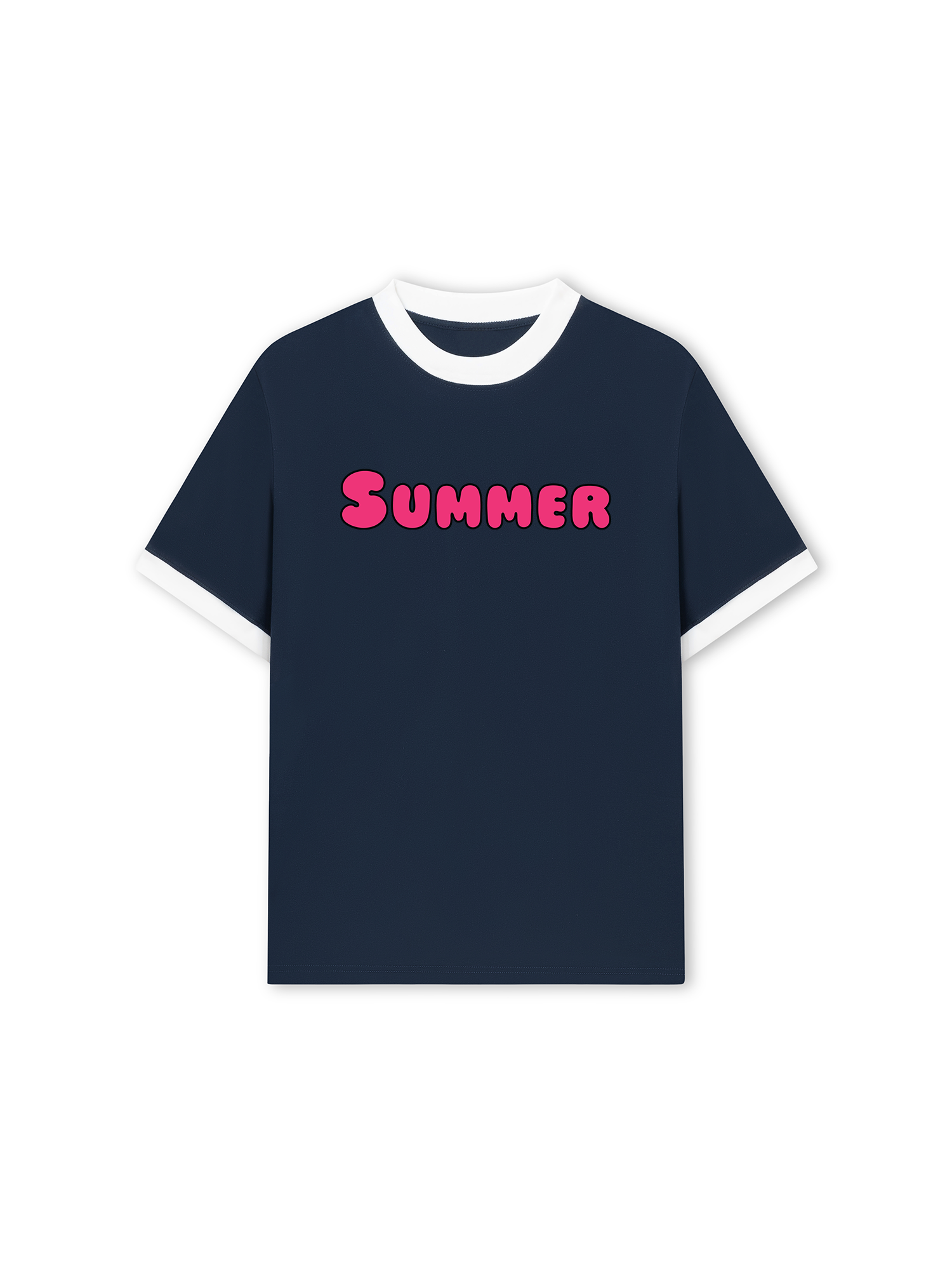 Áo Thun Ringer Relaxed Fit Tropical Summer Beach