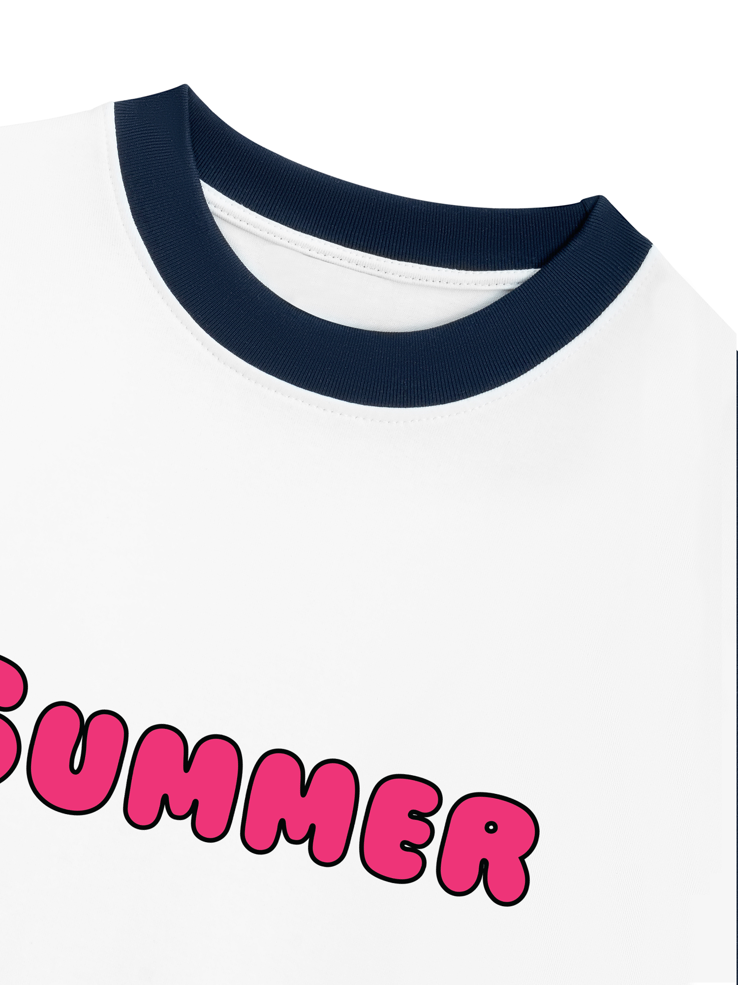 Áo Thun Ringer Relaxed Fit Tropical Summer Beach