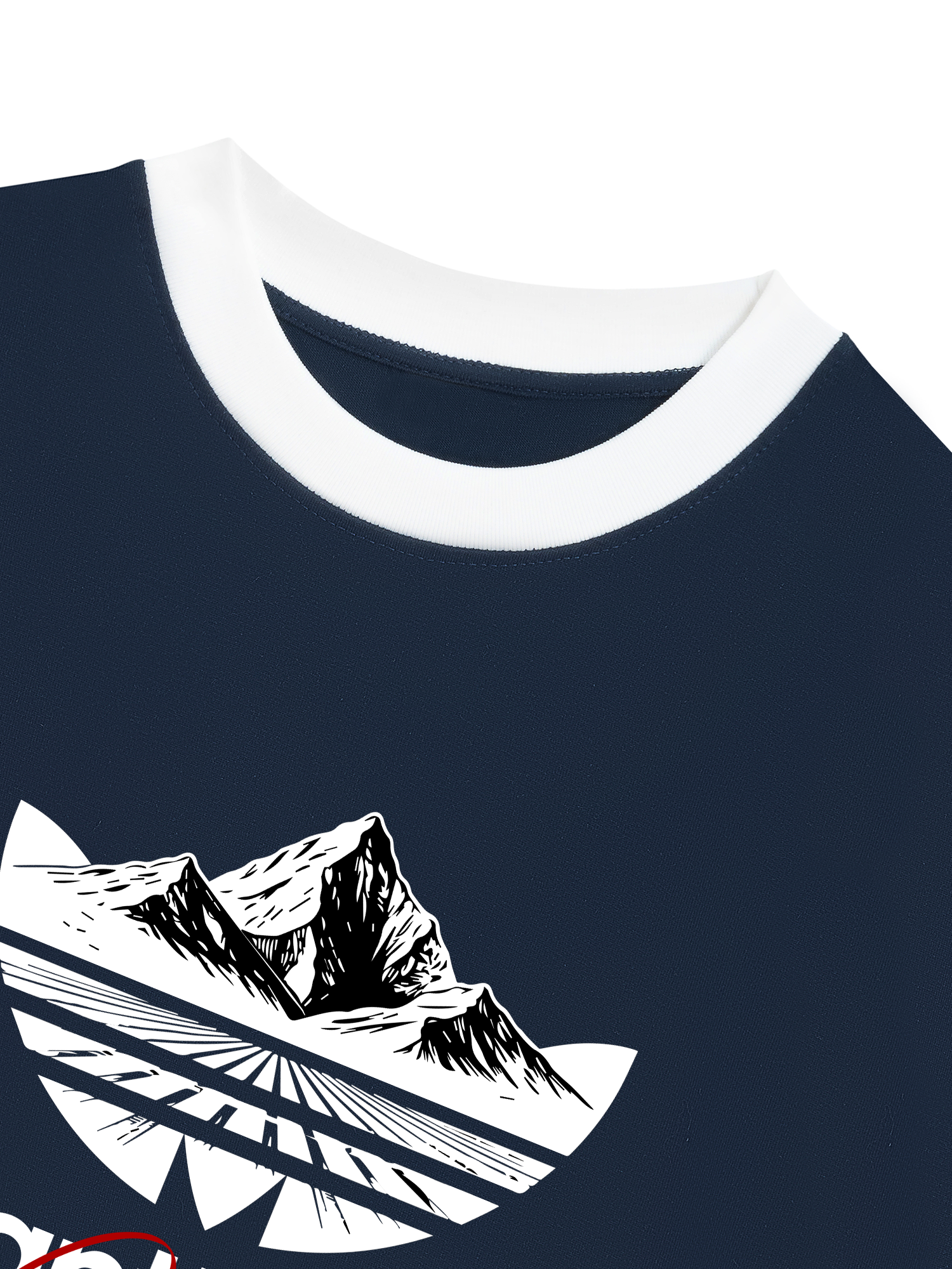 Áo Thun Ringer Relaxed Fit City Santiago