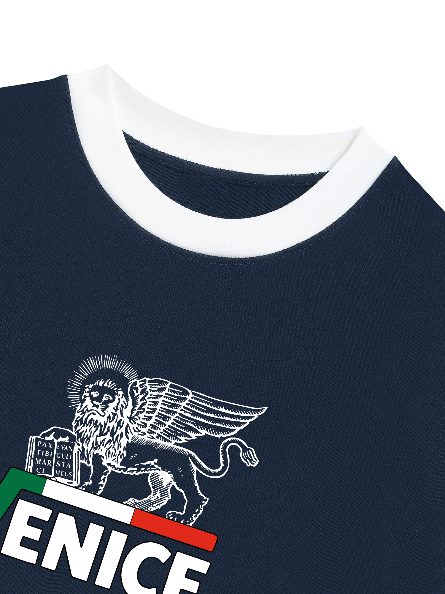 Áo Thun Ringer Relaxed Fit City Venice