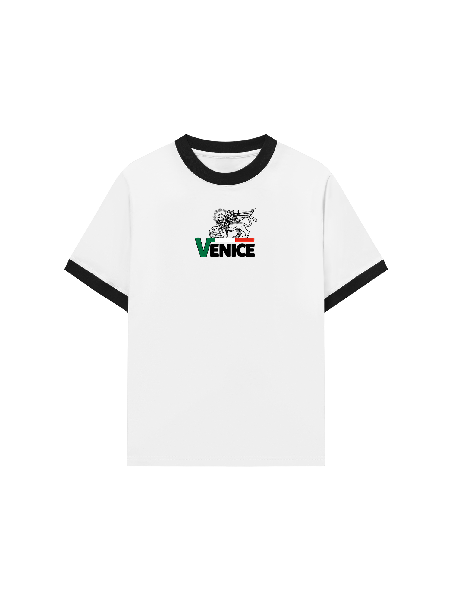 Áo Thun Ringer Relaxed Fit City Venice
