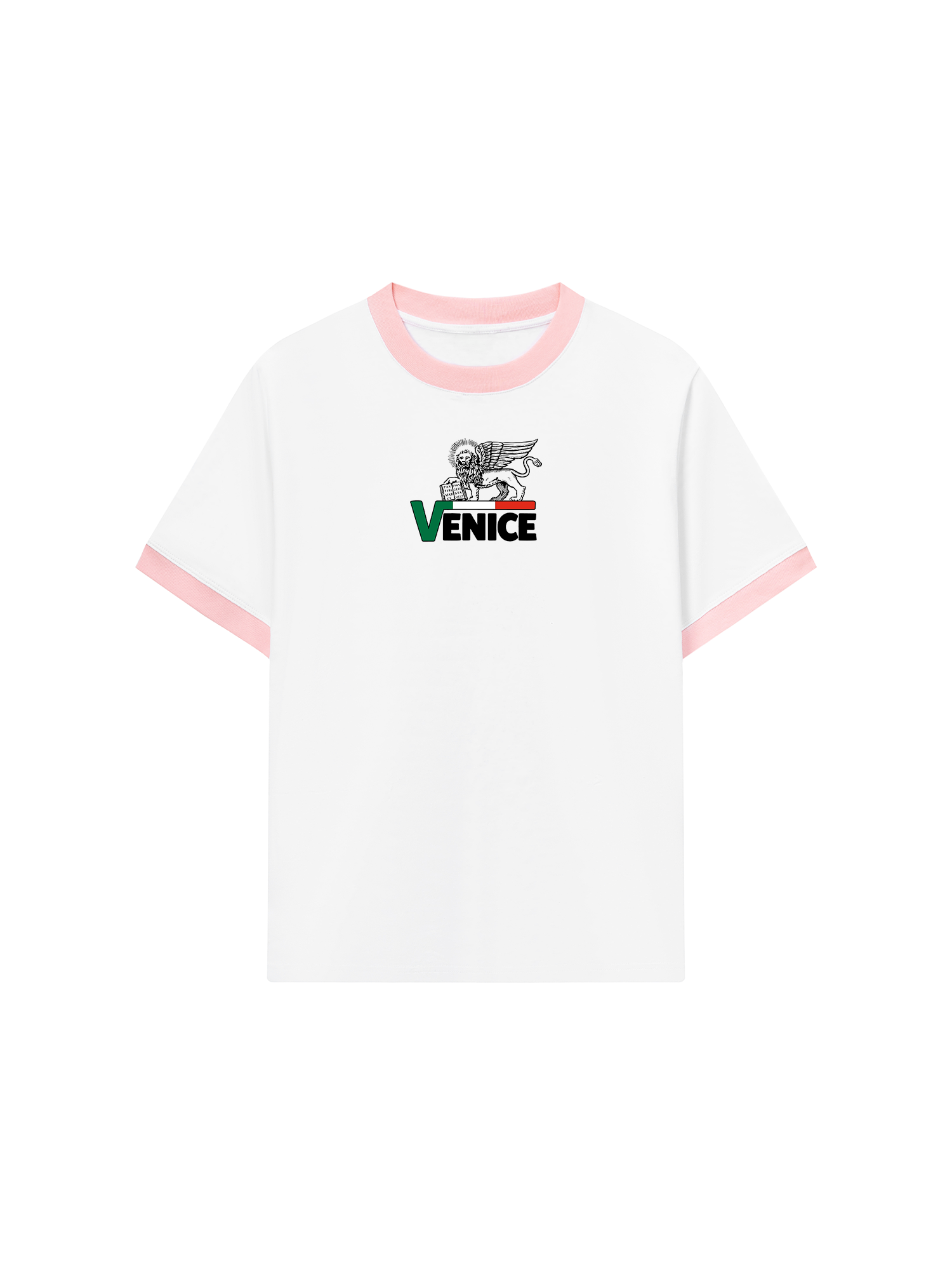 Áo Thun Ringer Relaxed Fit City Venice