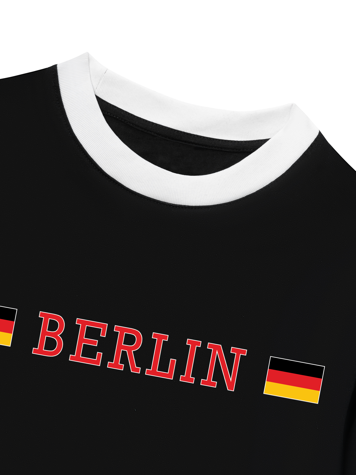 Áo Thun Ringer Relaxed Fit City Berlin