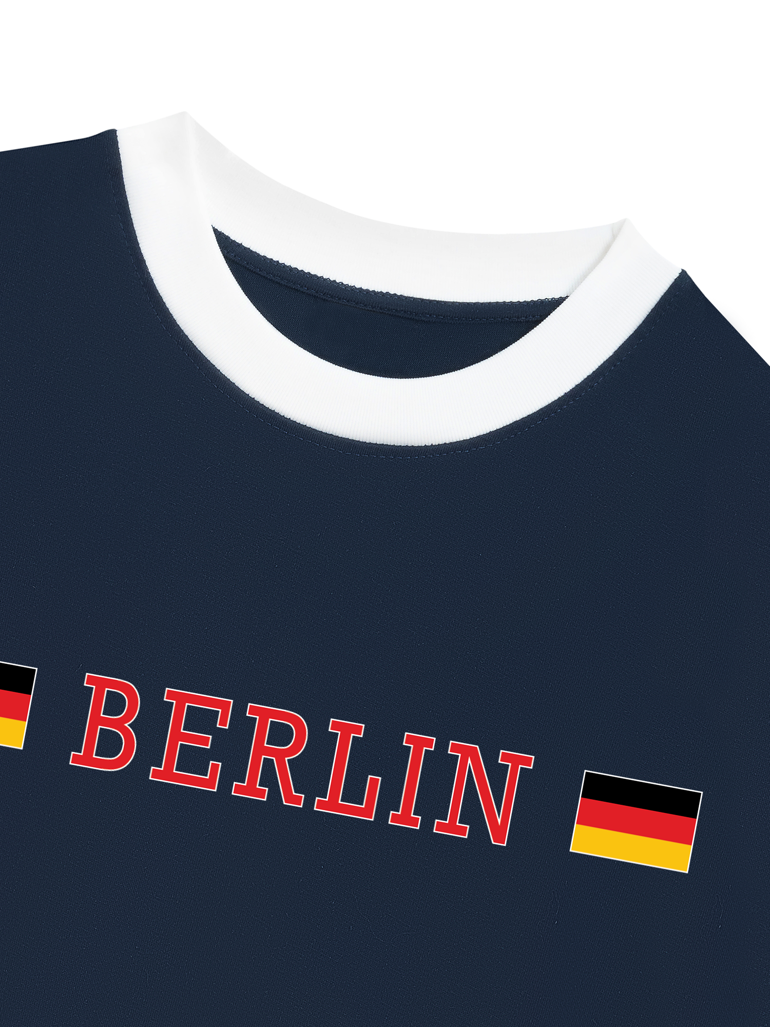 Áo Thun Ringer Relaxed Fit City Berlin