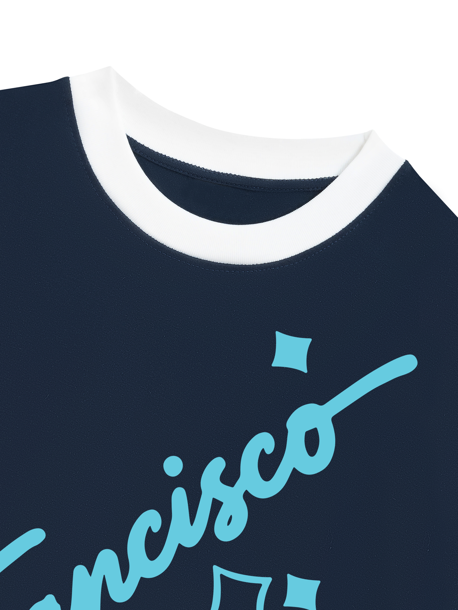 Áo Thun Ringer Relaxed Fit City Francisco Star