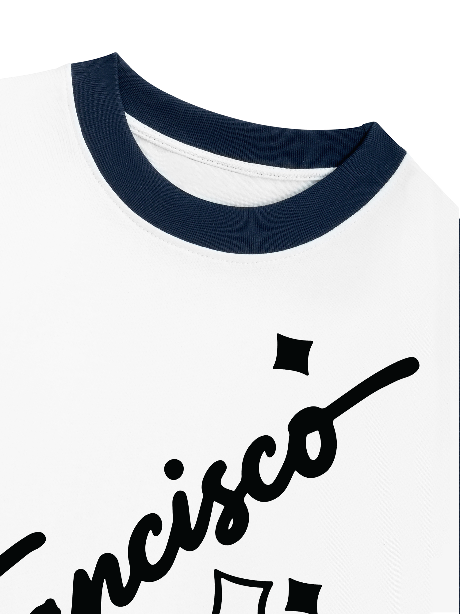 Áo Thun Ringer Relaxed Fit City Francisco Star