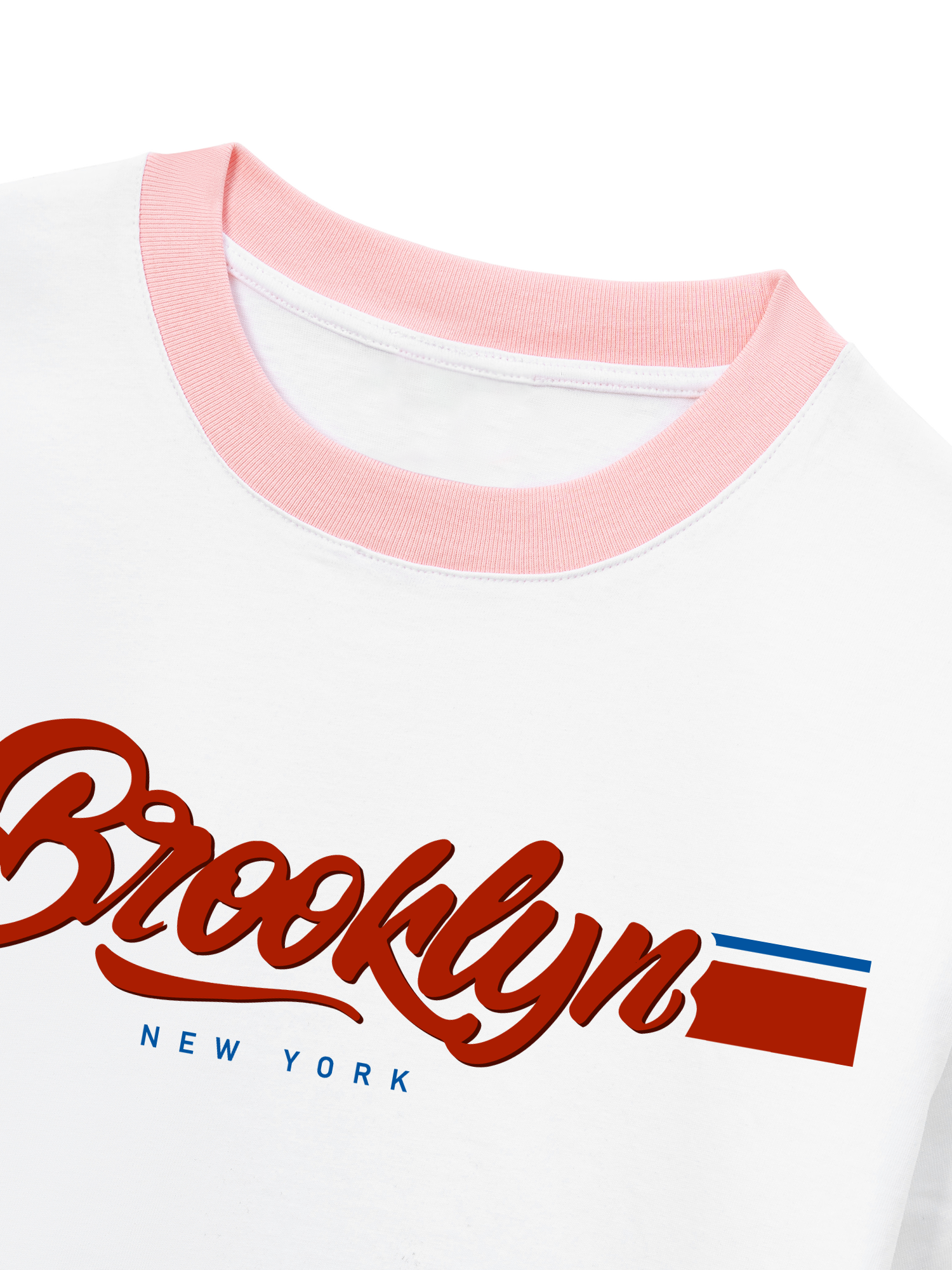 Áo Thun Ringer Relaxed Fit City Brooklyn
