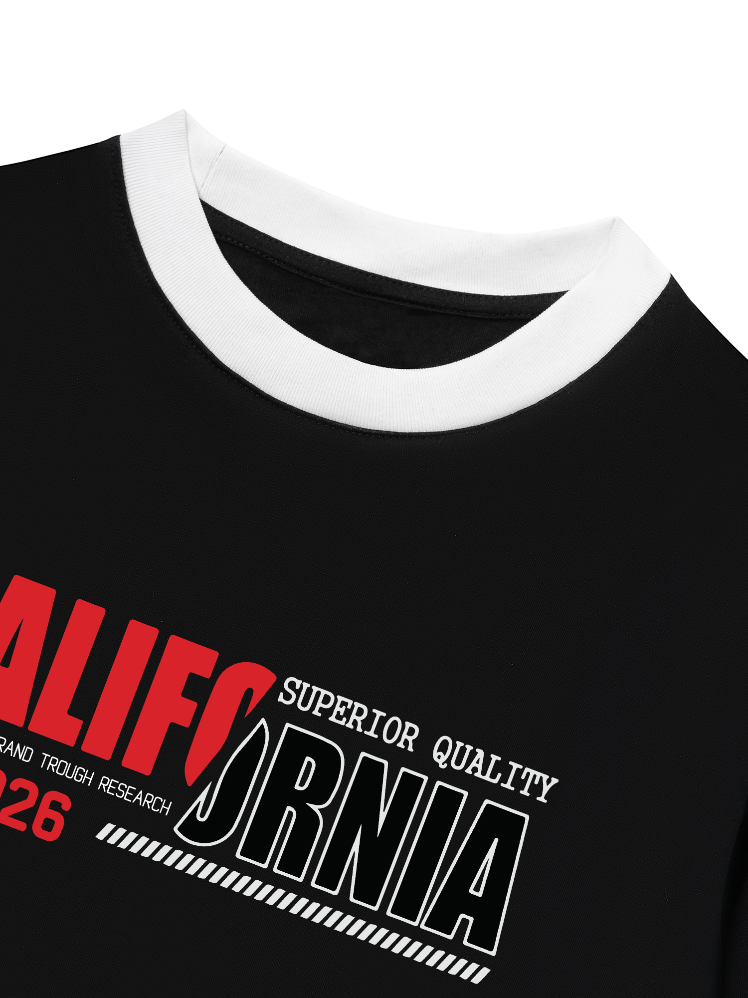Áo Thun Ringer Relaxed Fit City California