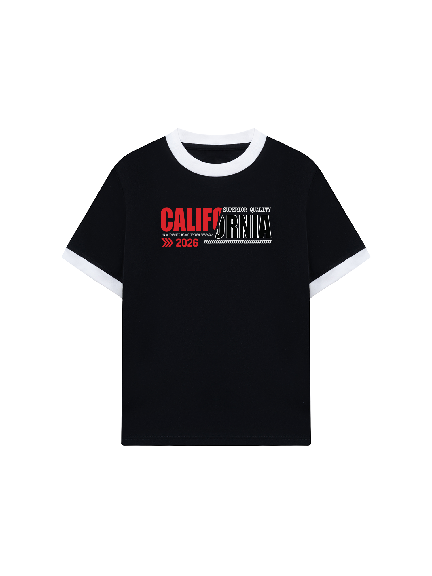 Áo Thun Ringer Relaxed Fit City California