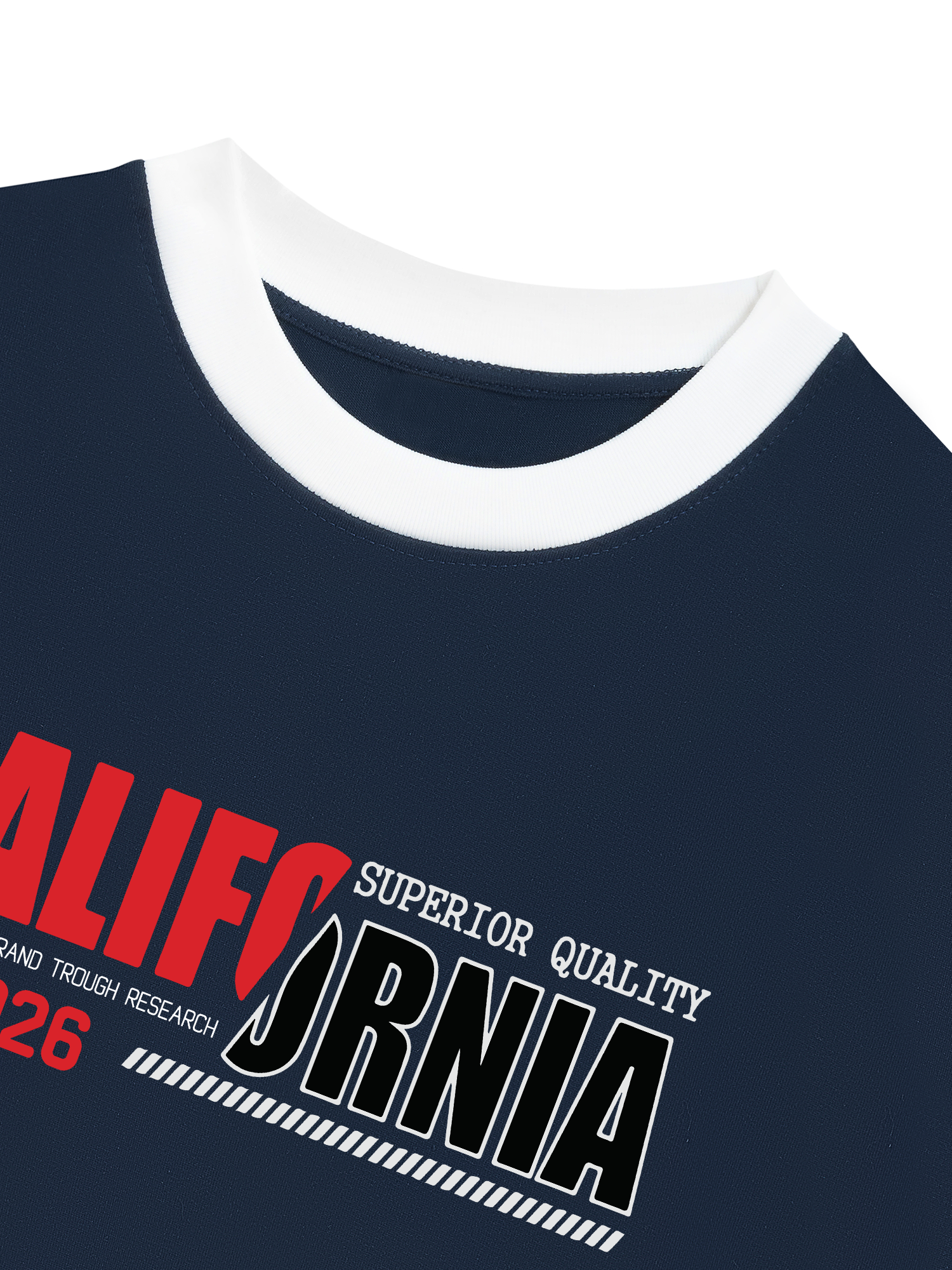 Áo Thun Ringer Relaxed Fit City California