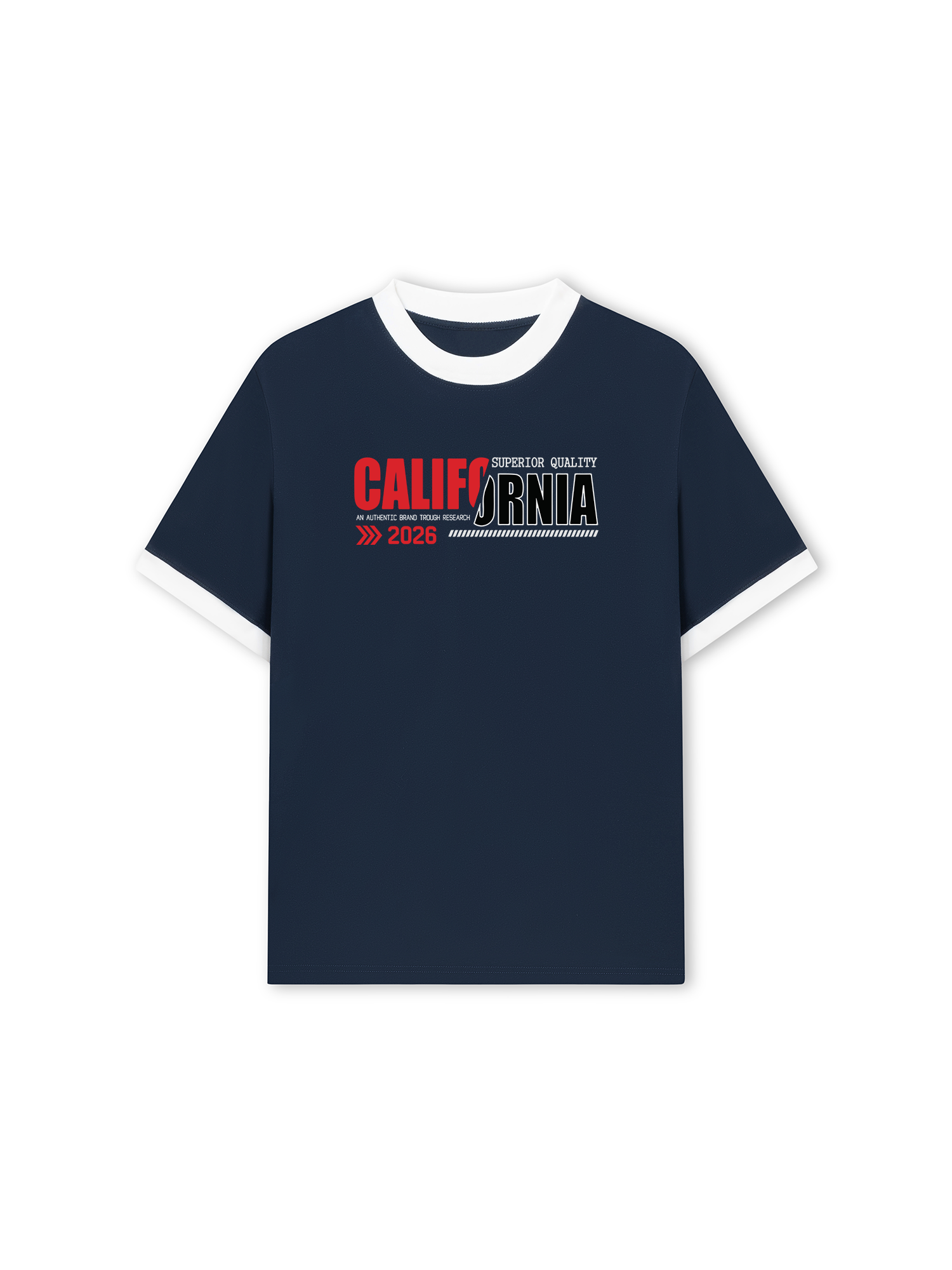 Áo Thun Ringer Relaxed Fit City California