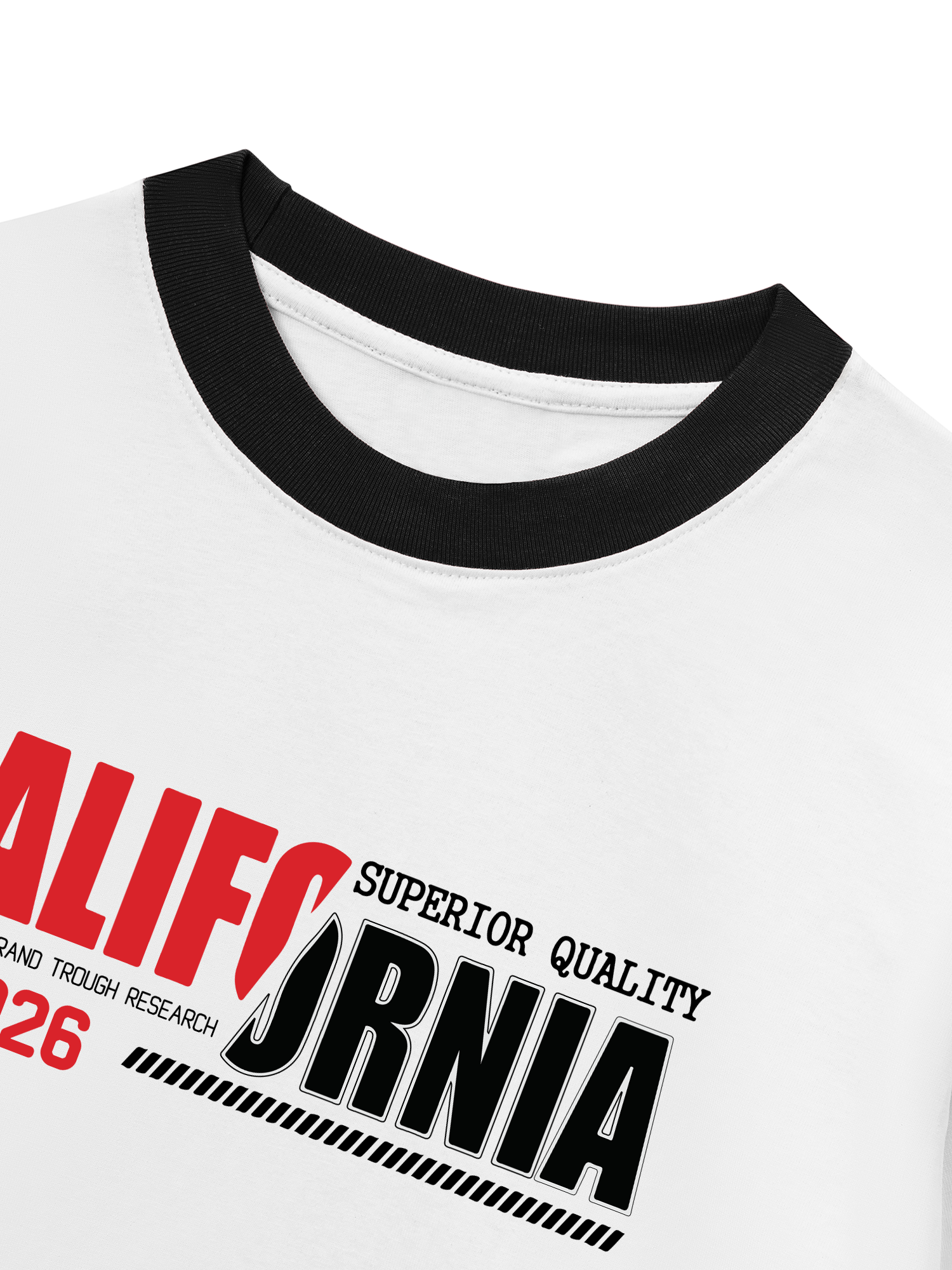 Áo Thun Ringer Relaxed Fit City California