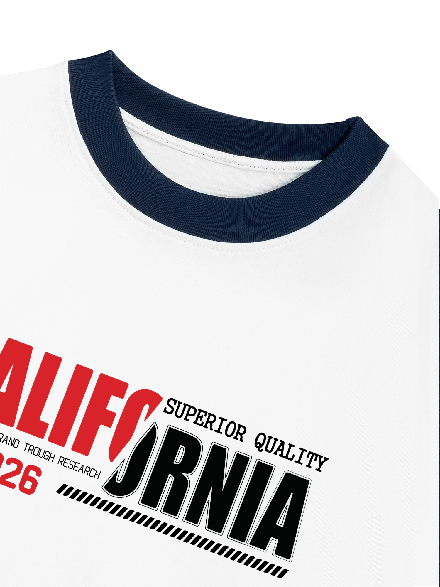 Áo Thun Ringer Relaxed Fit City California
