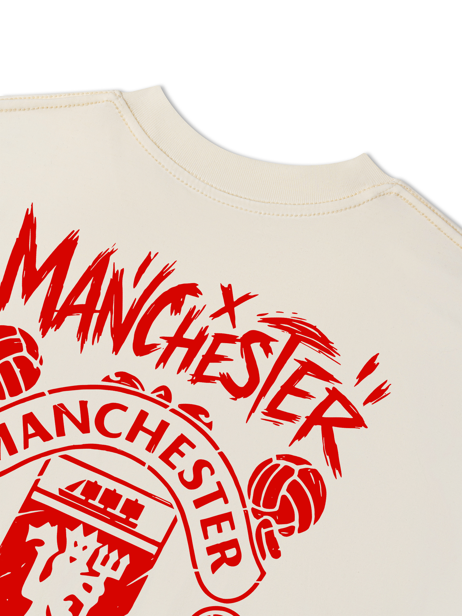 Áo Thun Relaxed Fit Soccer Manchester Wild Style