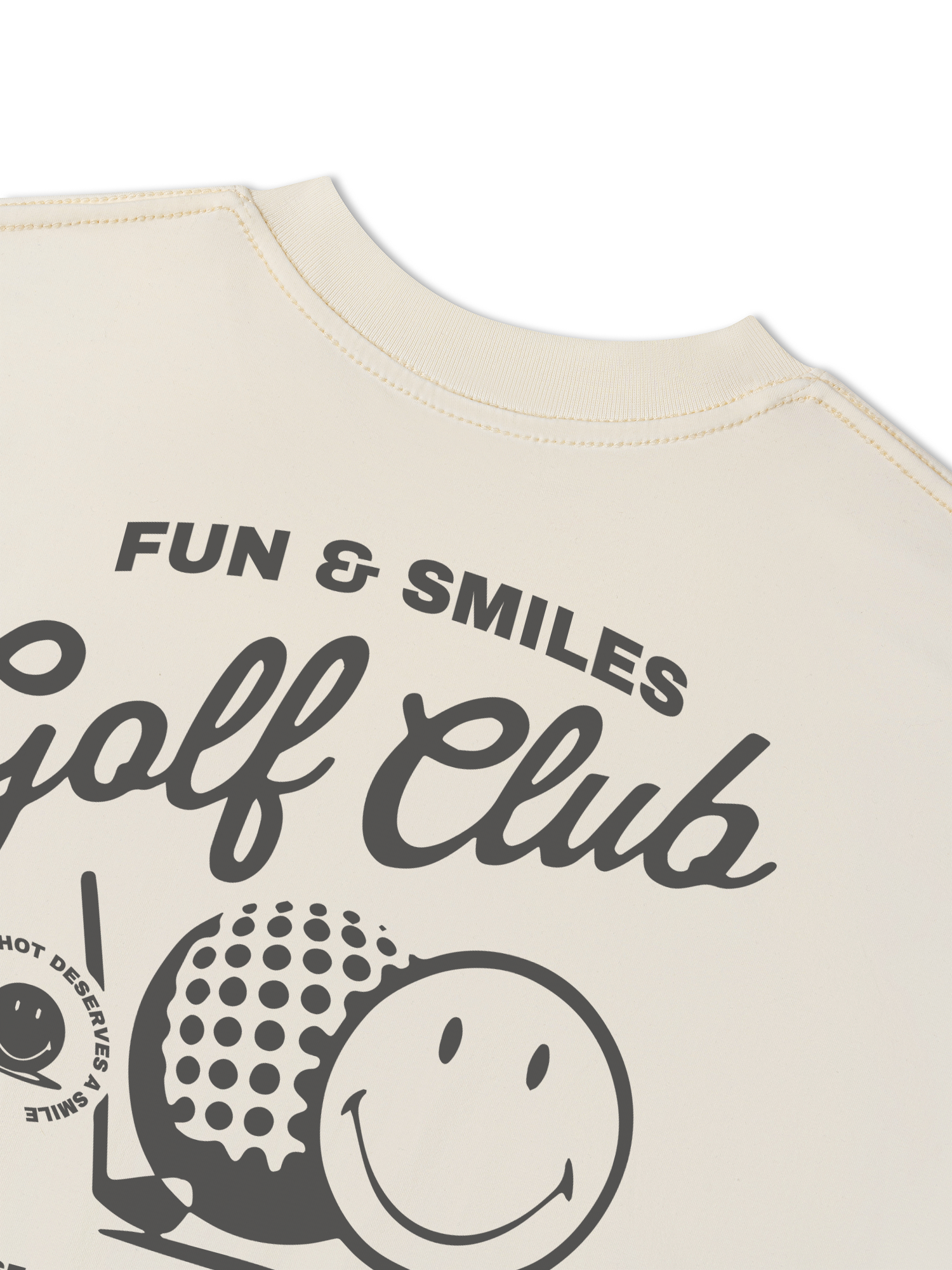 Áo Thun Relaxed Fit Golf Deserves A Smile