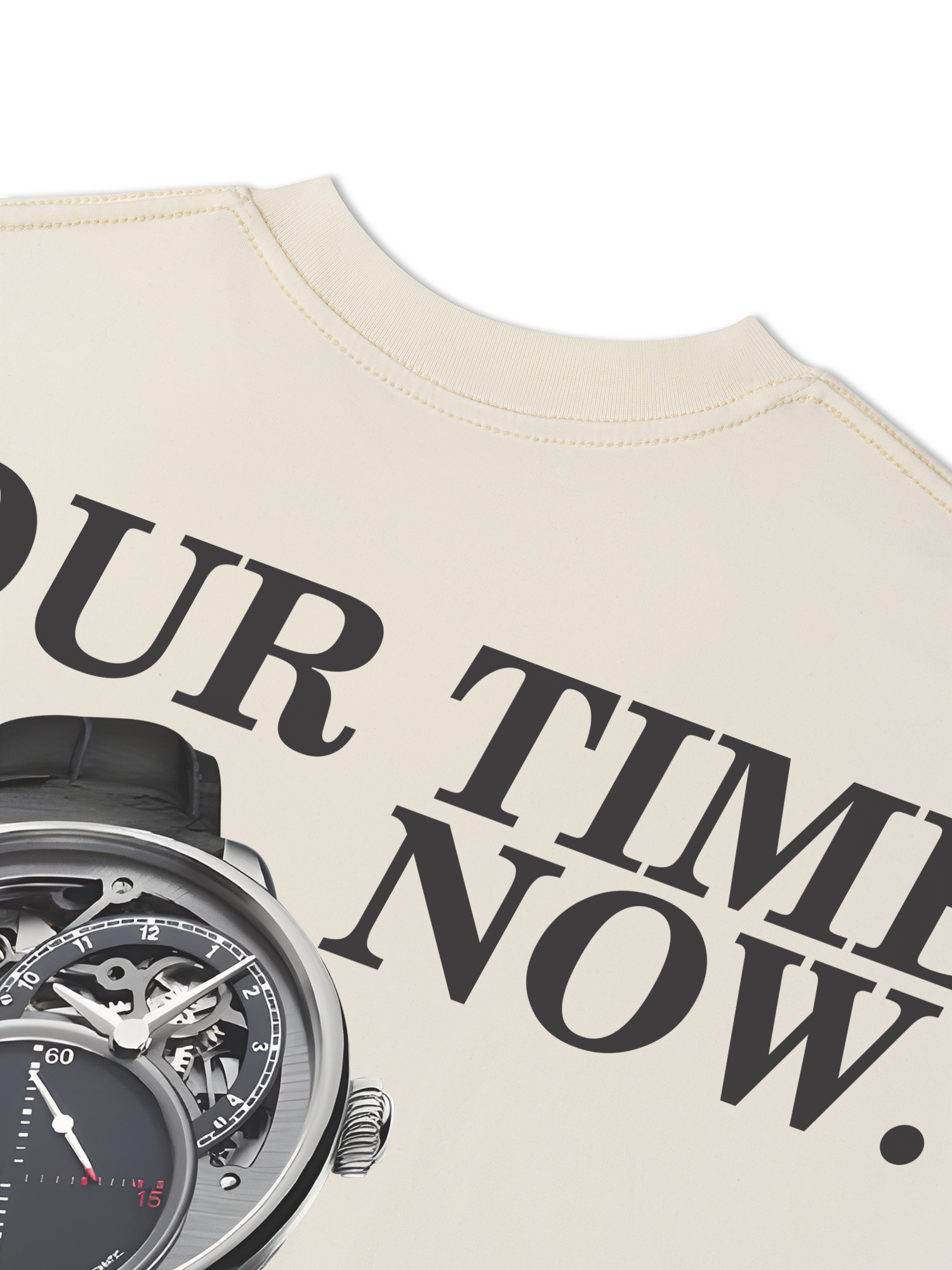 Áo Thun Relaxed Fit Watch Your Time Is Now