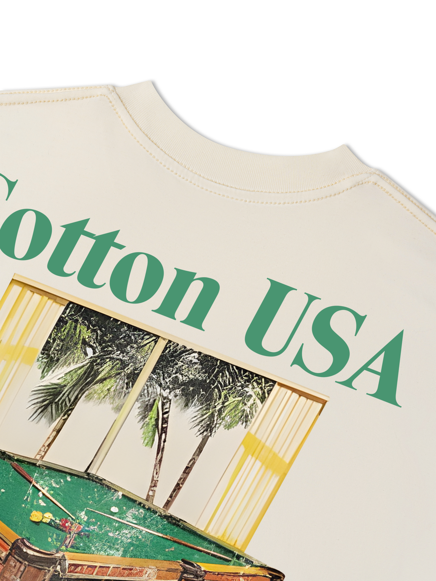 Áo Thun Relaxed Fit Billiards Meet The Sunset