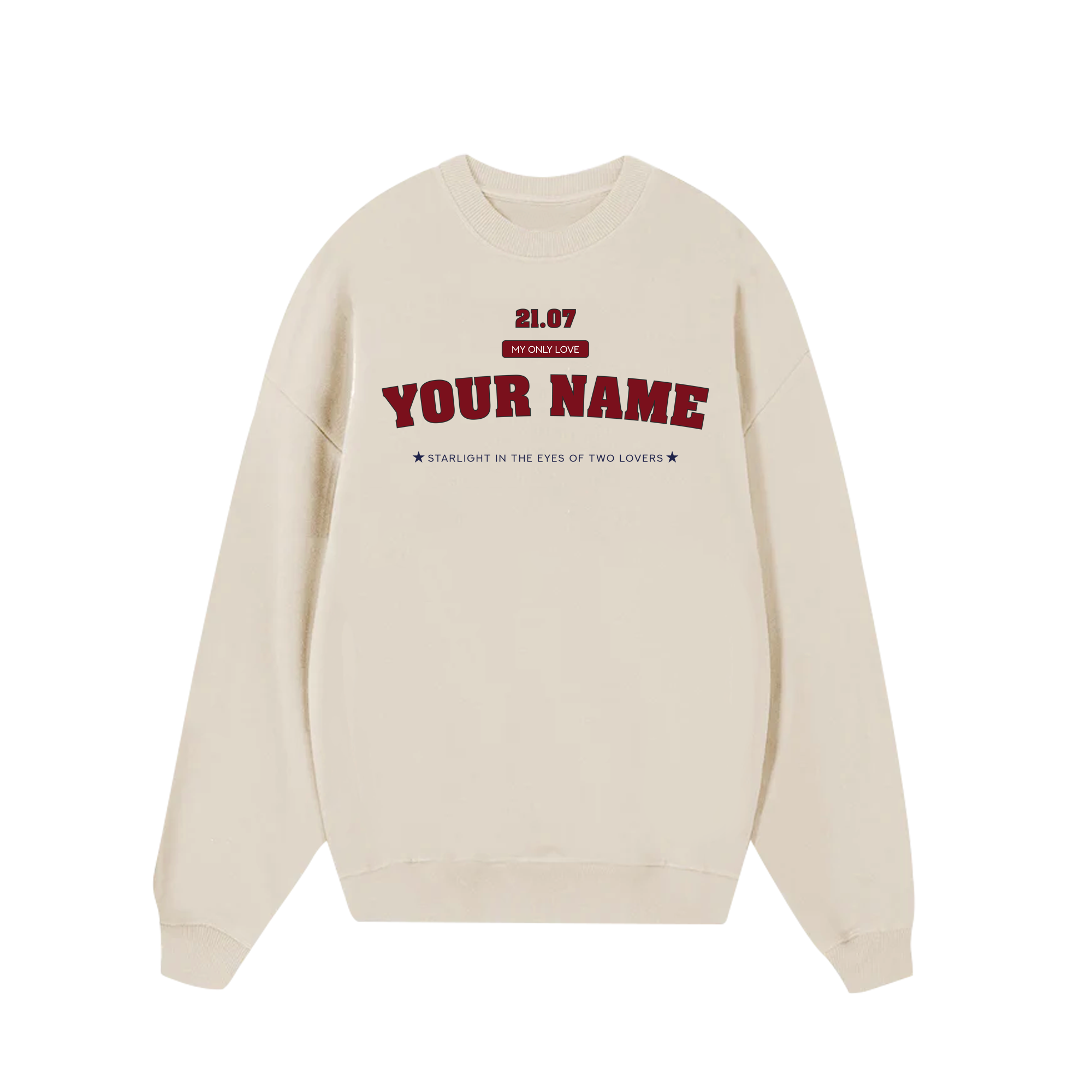 Custom Couple Augenstern My Only Love Sweater