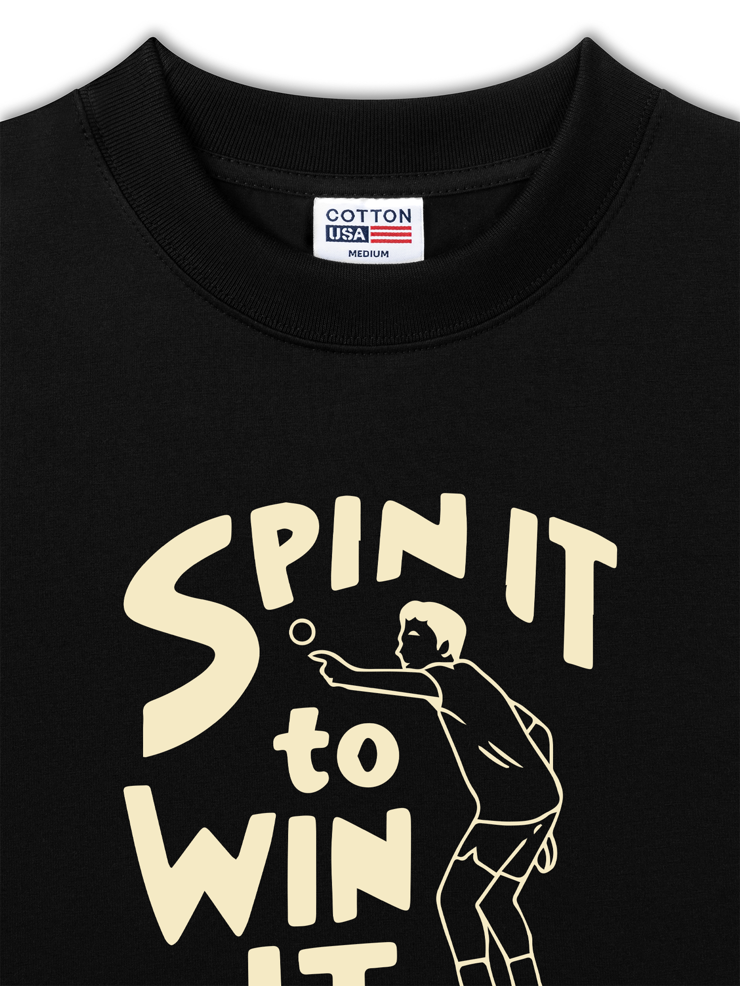 Áo Thun Relaxed Fit Spin To Win