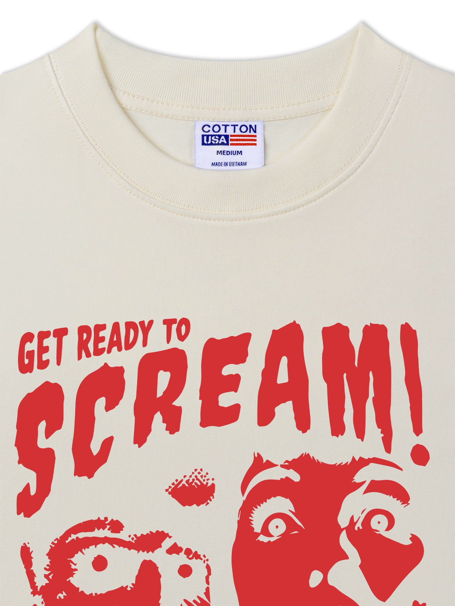 Áo Thun Relaxed Fit Scream