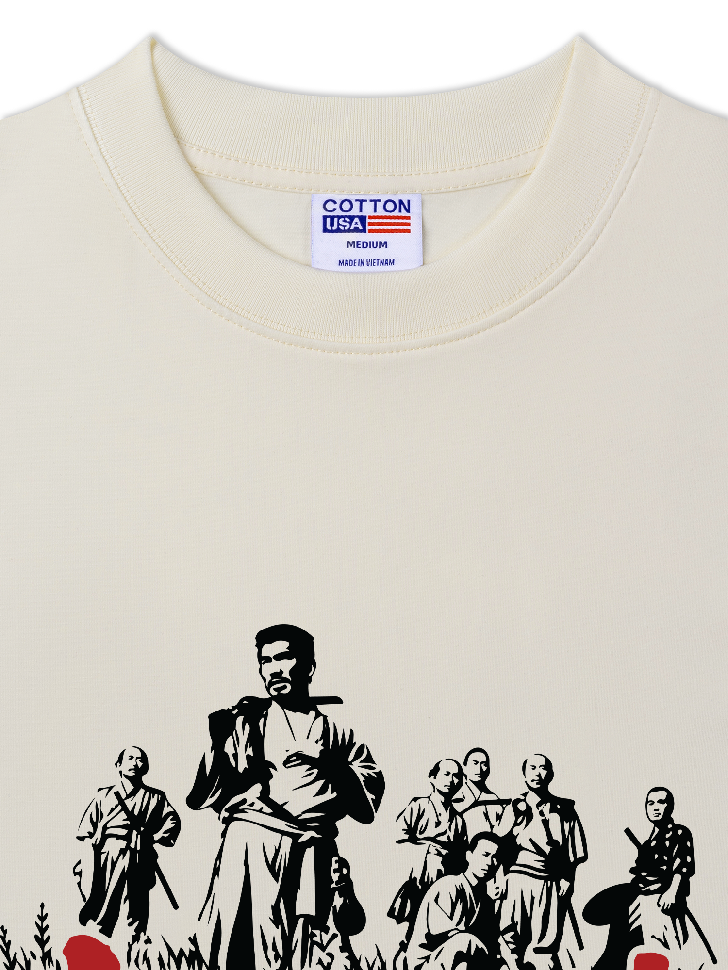Áo Thun Relaxed Fit Seven Samurai