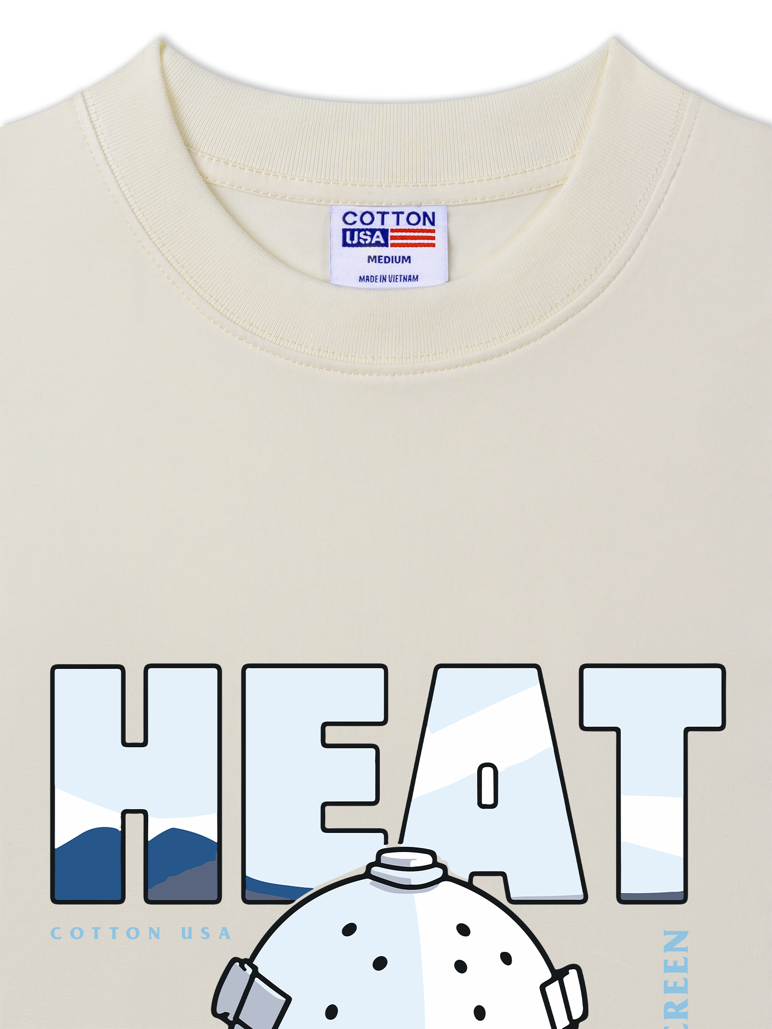 Áo Thun Relaxed Fit Heat