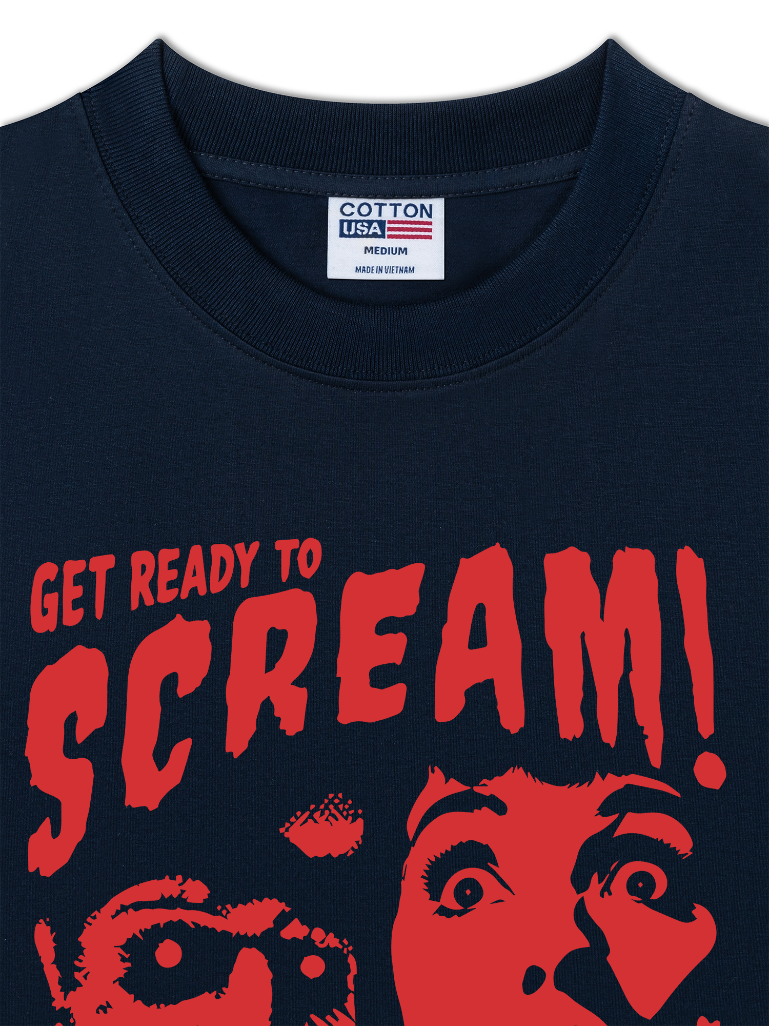 Áo Thun Relaxed Fit Scream