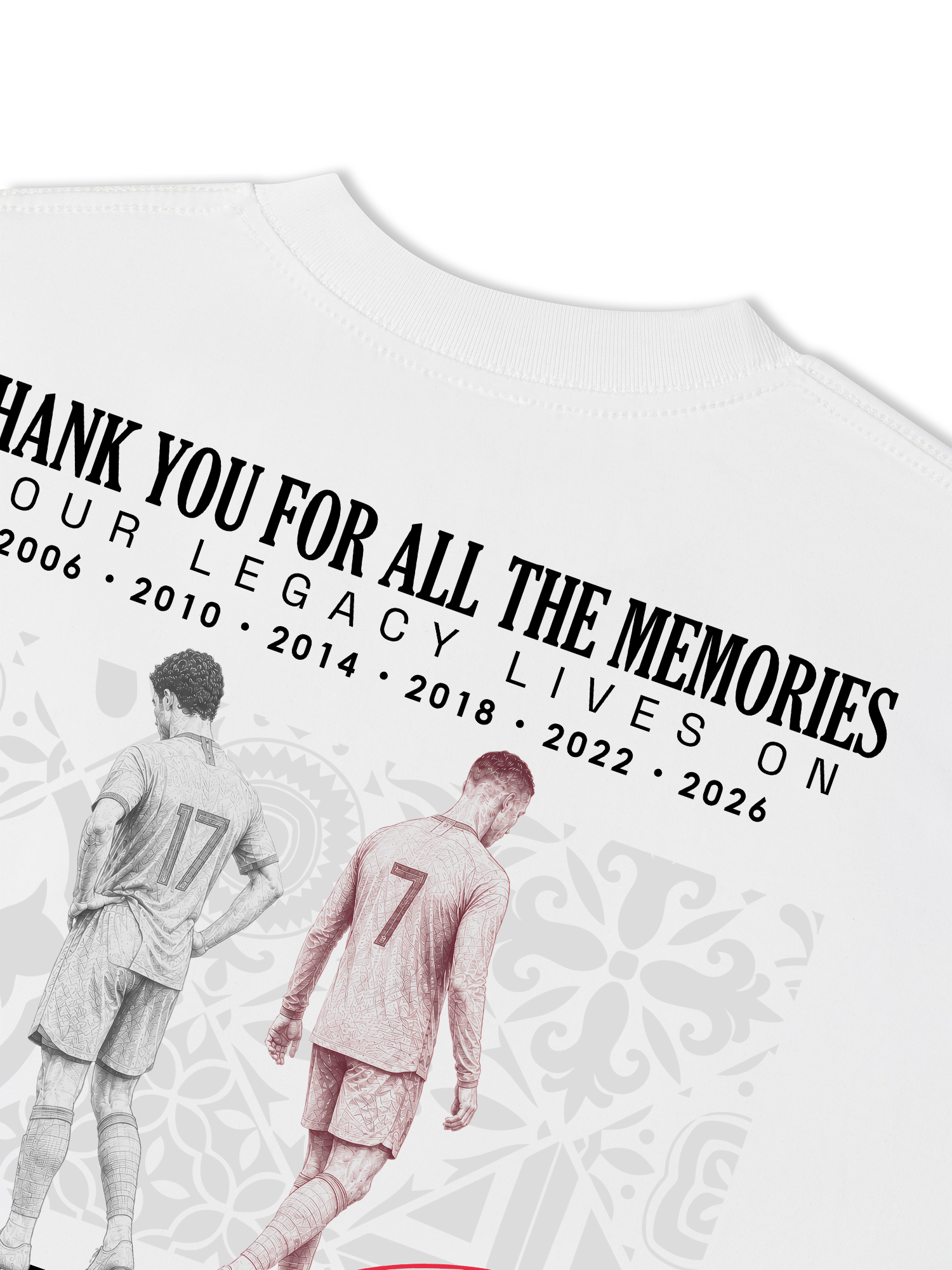 Áo Thun Relaxed Fit Thanks Cristiano
