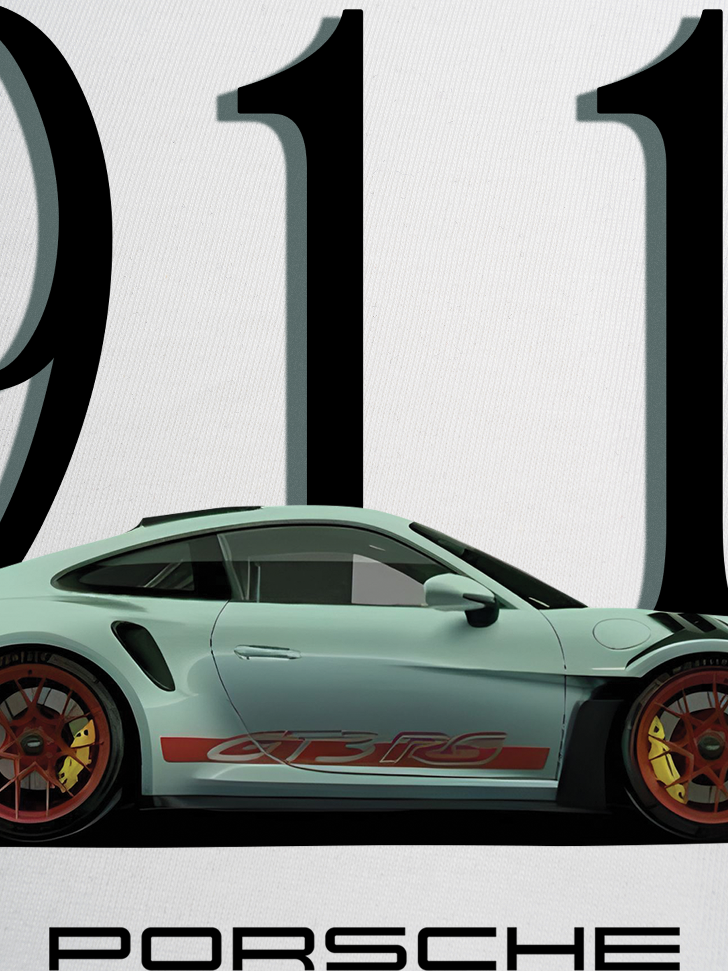 Áo Thun Ringer Relaxed Fit 911 Porsche