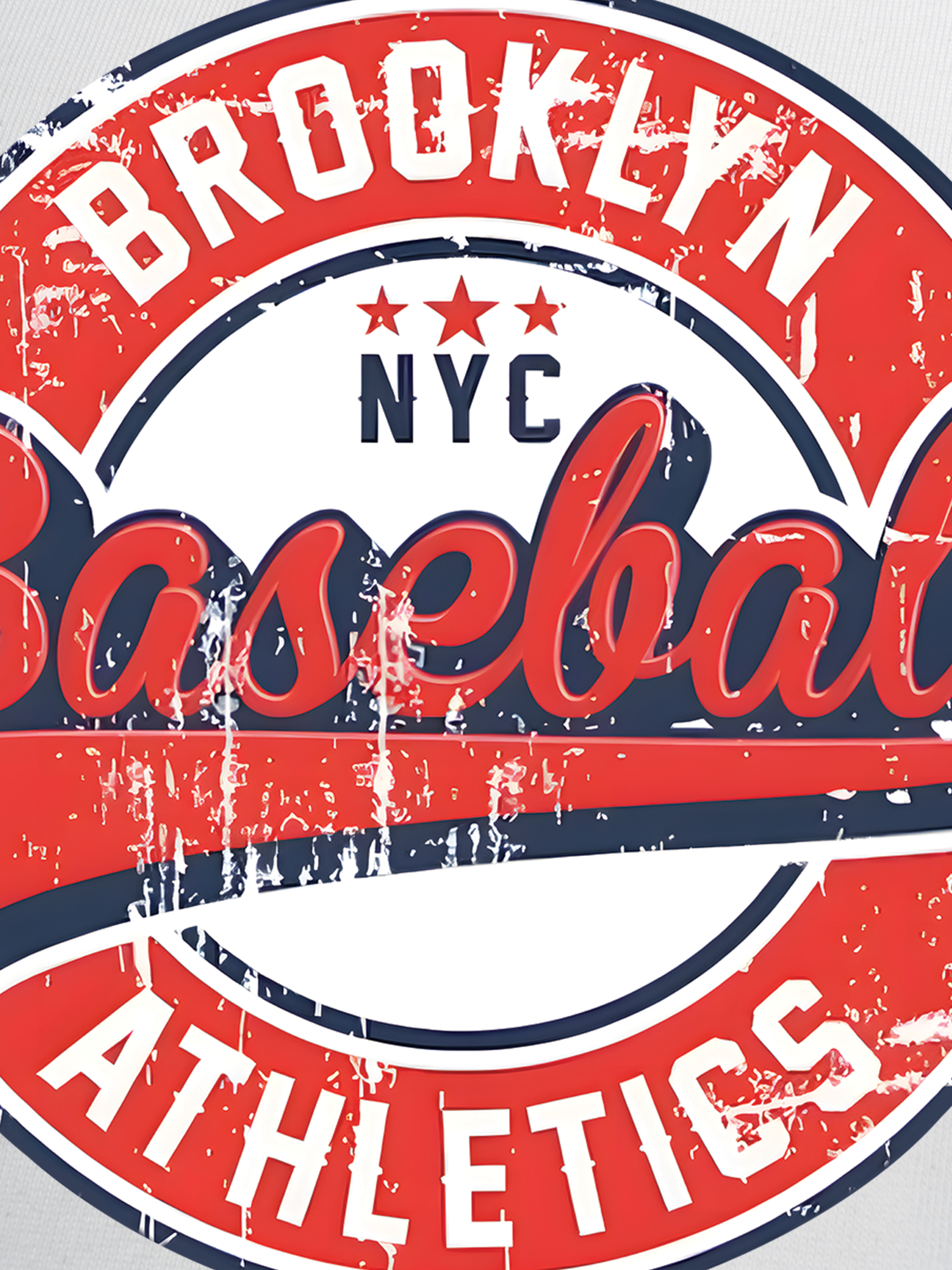 Áo Thun Ringer Relaxed Fit Baseball Brooklyn