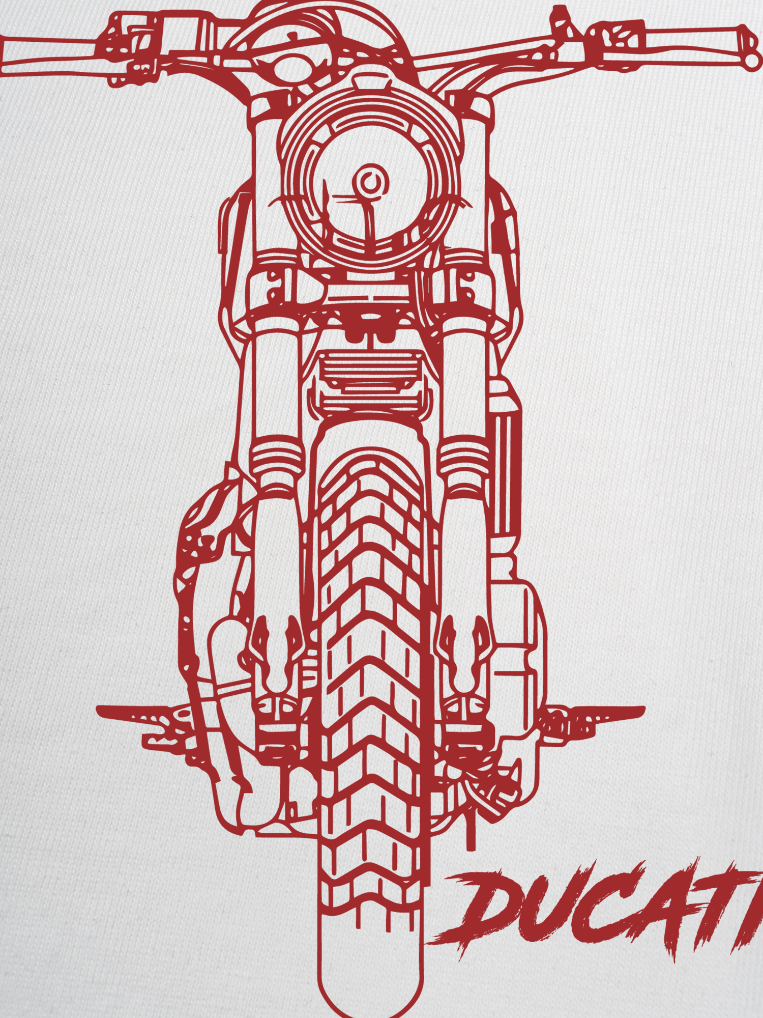 Áo Thun Ringer Relaxed Fit Ducati Scrambler Spirit