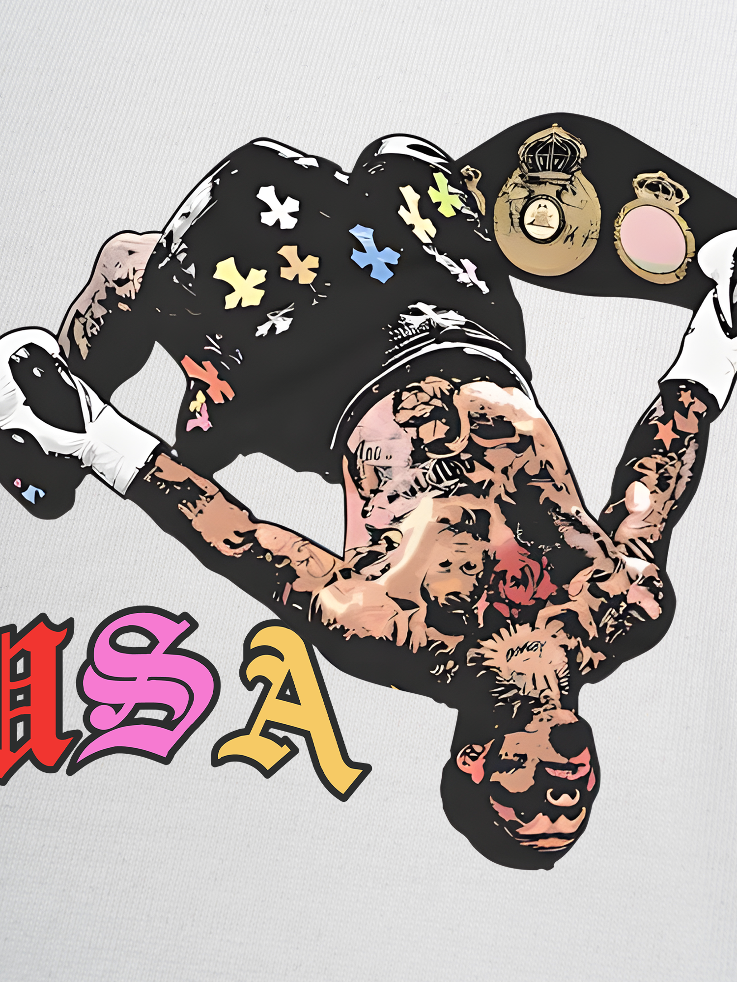 Áo Thun Ringer Relaxed Fit Champions USA Backflip