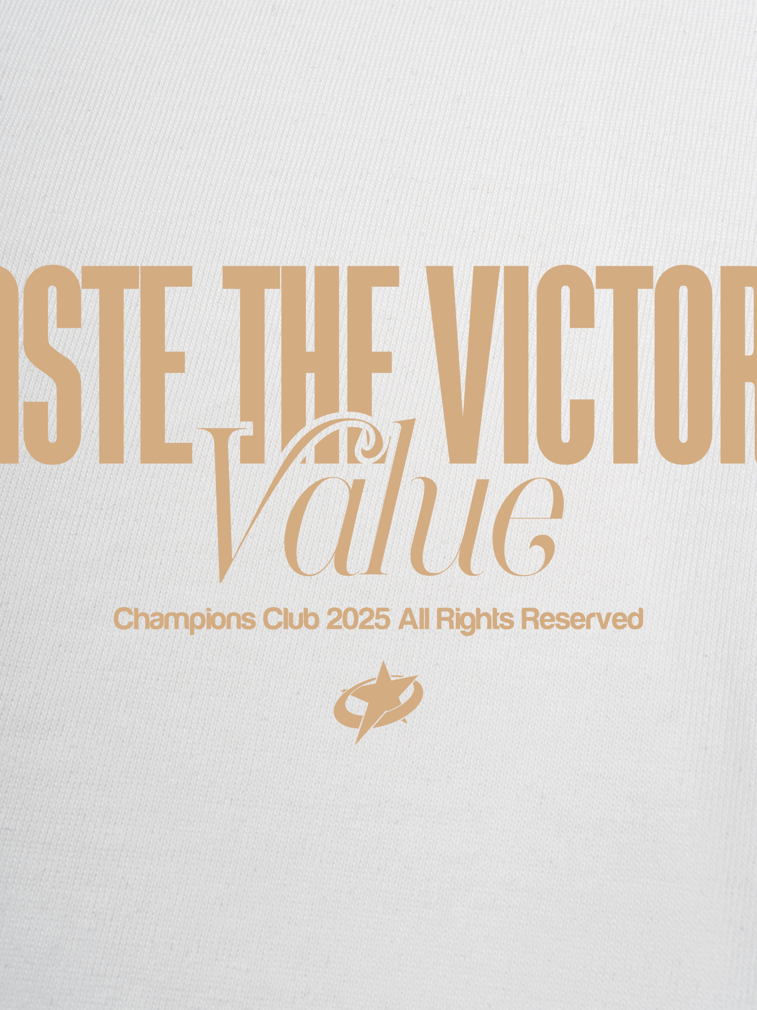 Áo Thun Ringer Relaxed Fit Champions Taste The Victory