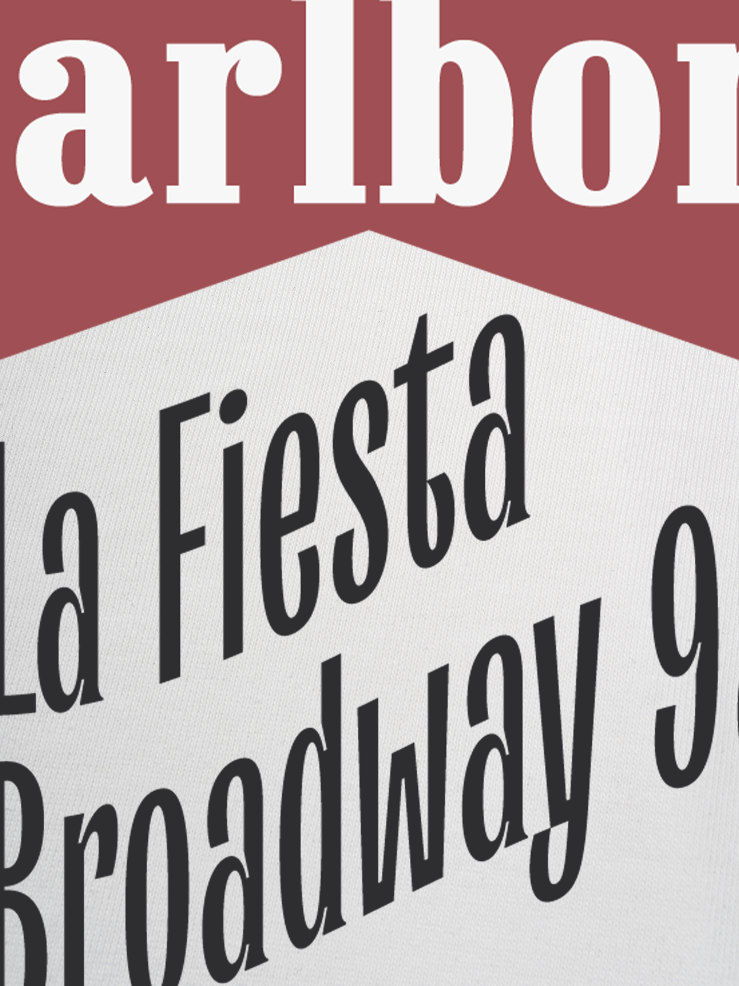 Áo Thun Ringer Relaxed Fit Marlboro La Fiesta