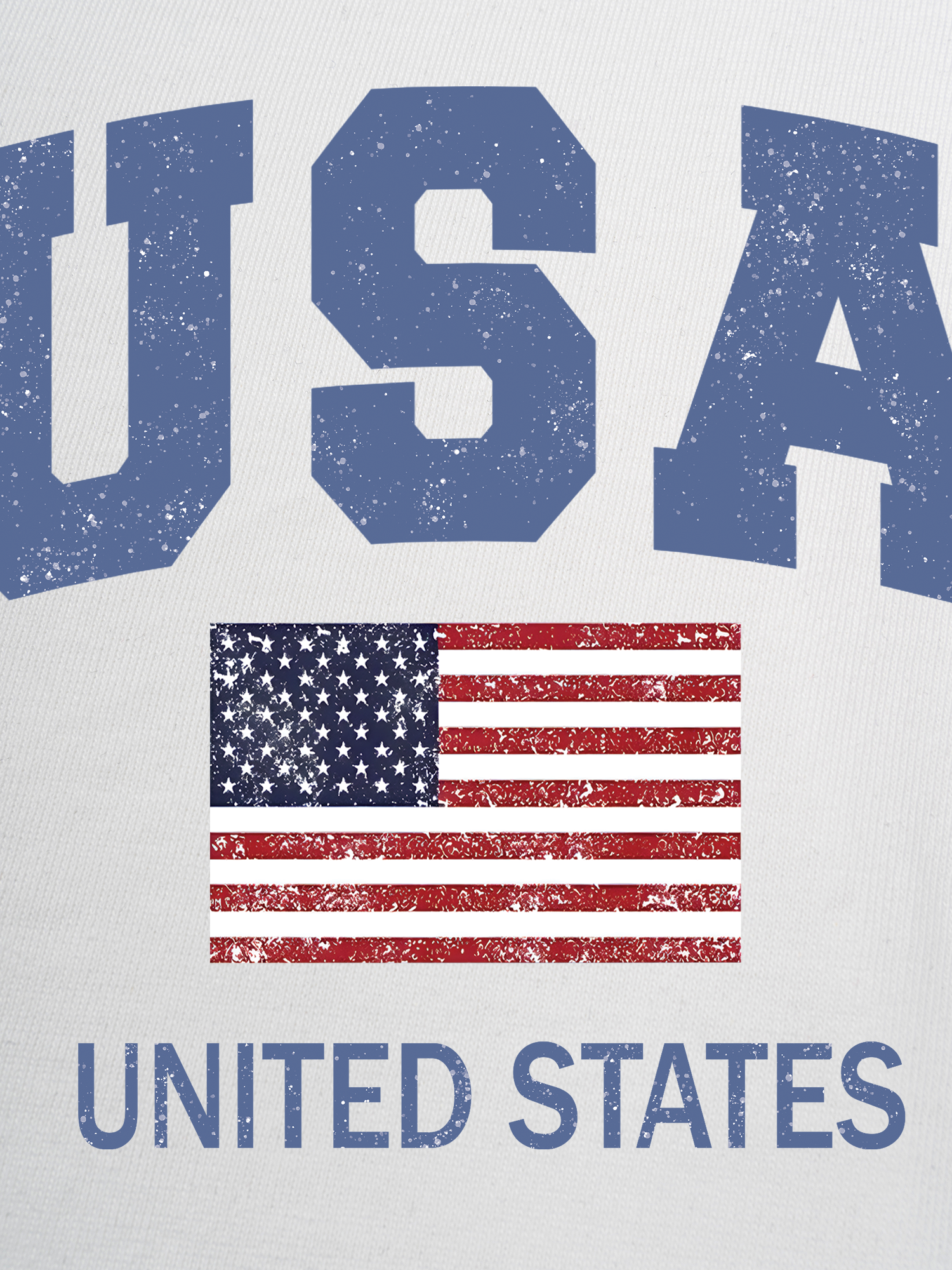 Áo Thun Ringer Relaxed Fit USA Vintage United State