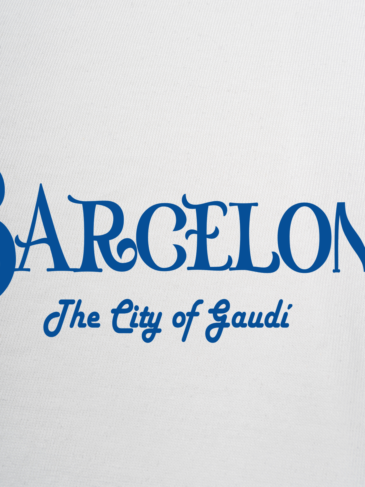 Áo Thun Ringer Relaxed Fit Barcelona