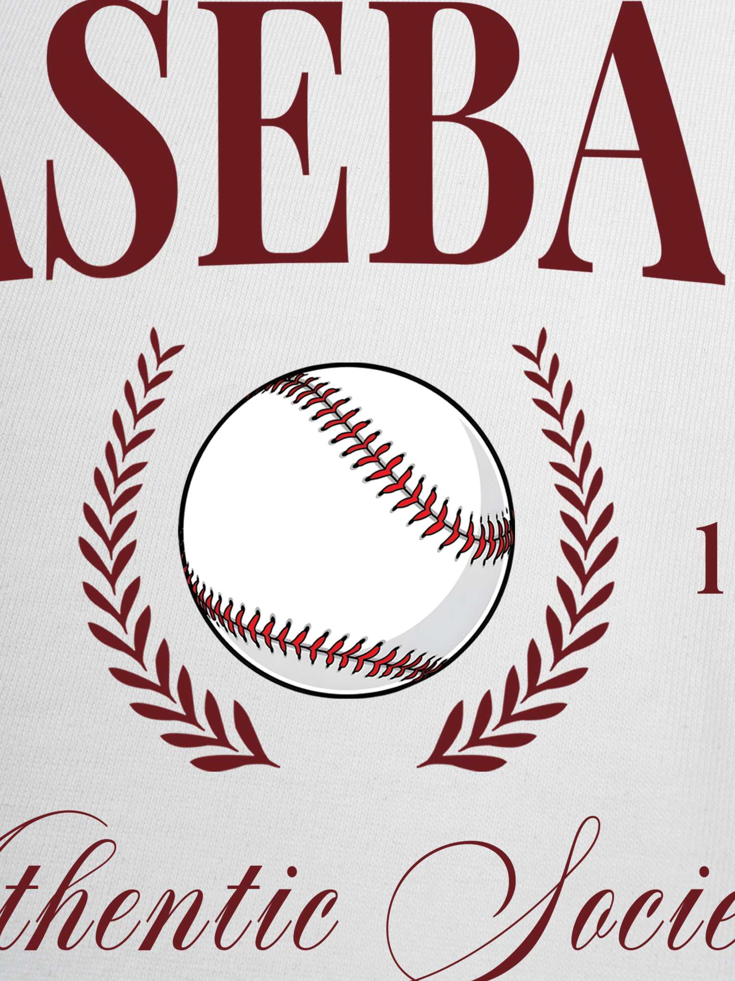 Áo Thun Ringer Relaxed Fit Baseball Fan Club